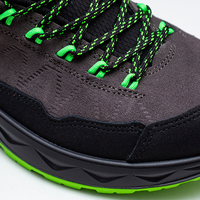 Pantofi Grisport Caresite Gri - Graphite/Volt Green - 6 | YEO