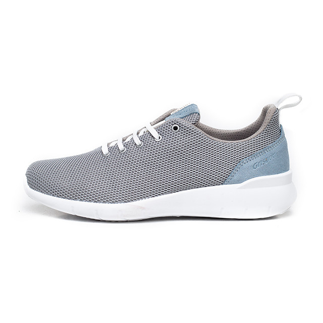 Pantofi grisport colusite gri - light grey/white