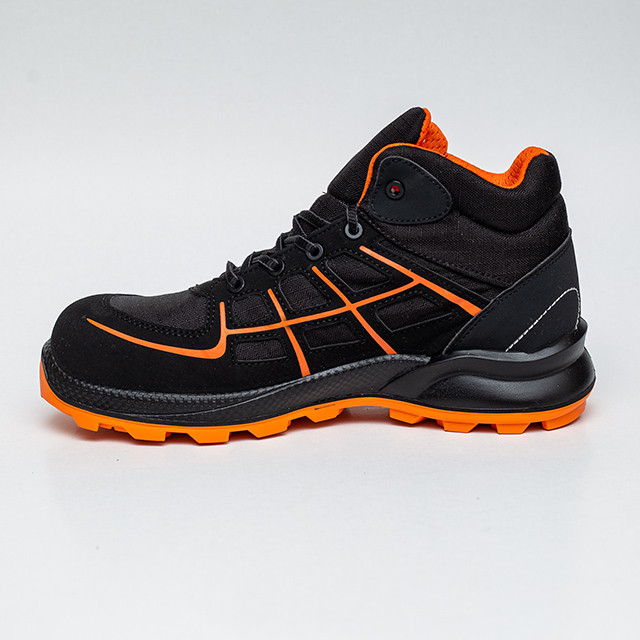Ghete de lucru Grisport Cheralite Negru - Black/Orange - 3 | YEO