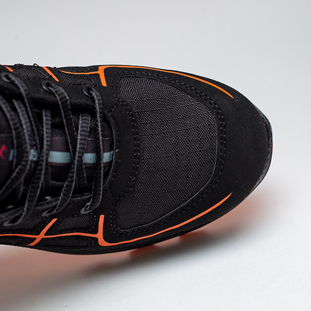 Ghete de lucru Grisport Cheralite Negru - Black/Orange - 4 | YEO