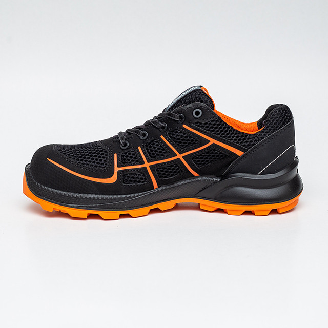 Pantofi de lucru Grisport Cobaltite Negru - Black/Orange - 3 | YEO