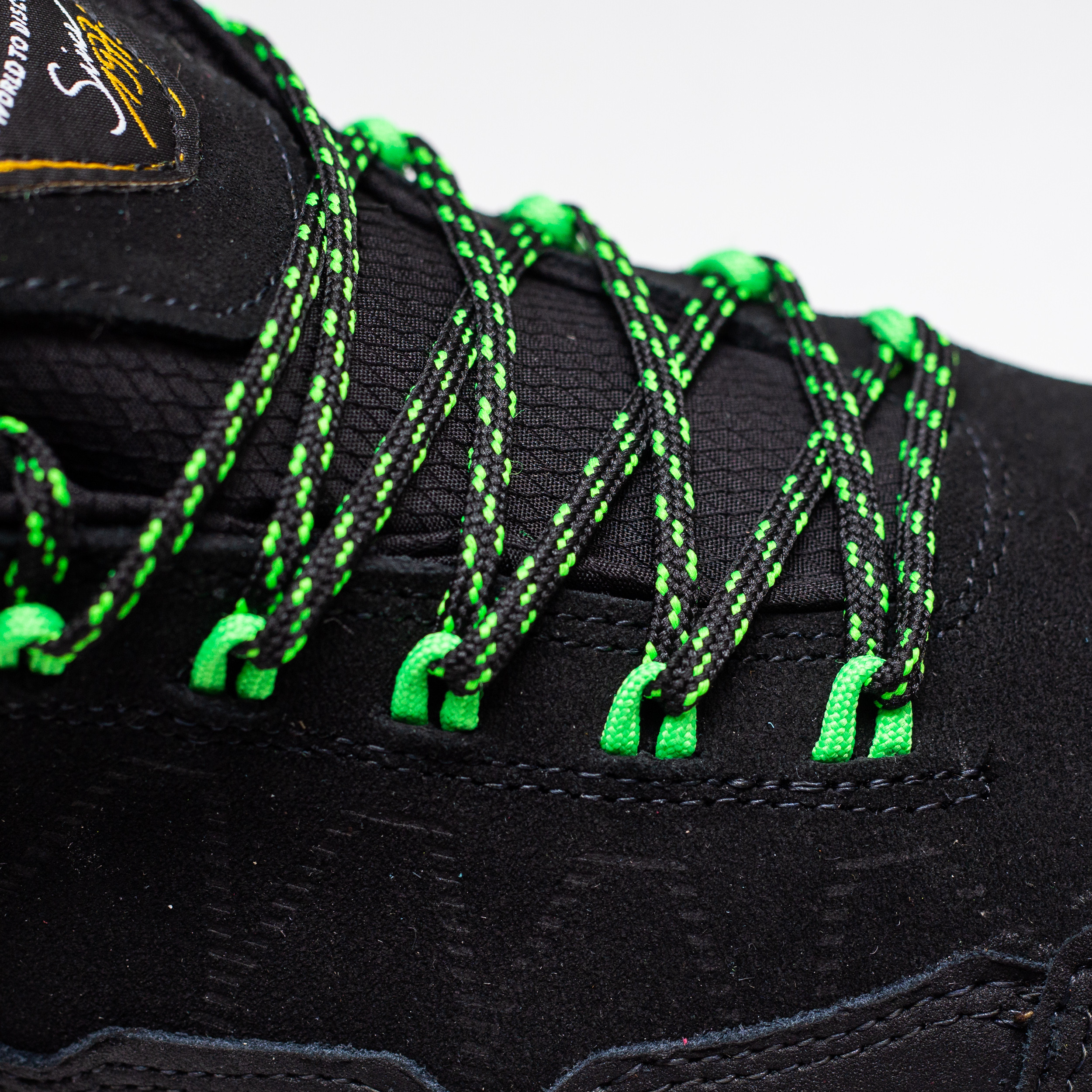 Pantofi Grisport Caresite Negru - Black/Volt Green - 6 | YEO