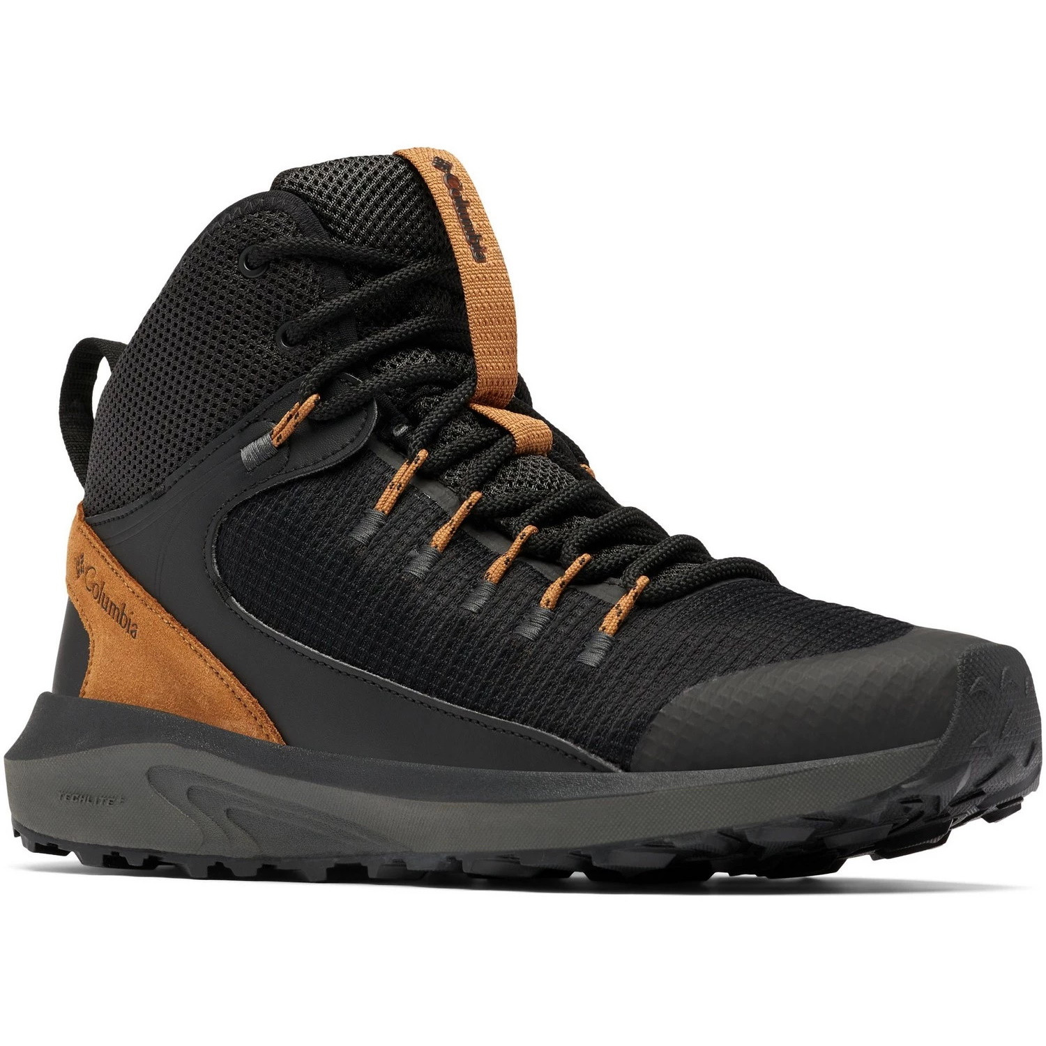 Columbia Men’s Trailstorm Mid Waterproof Negru – Black Elk barbati imagine 2022