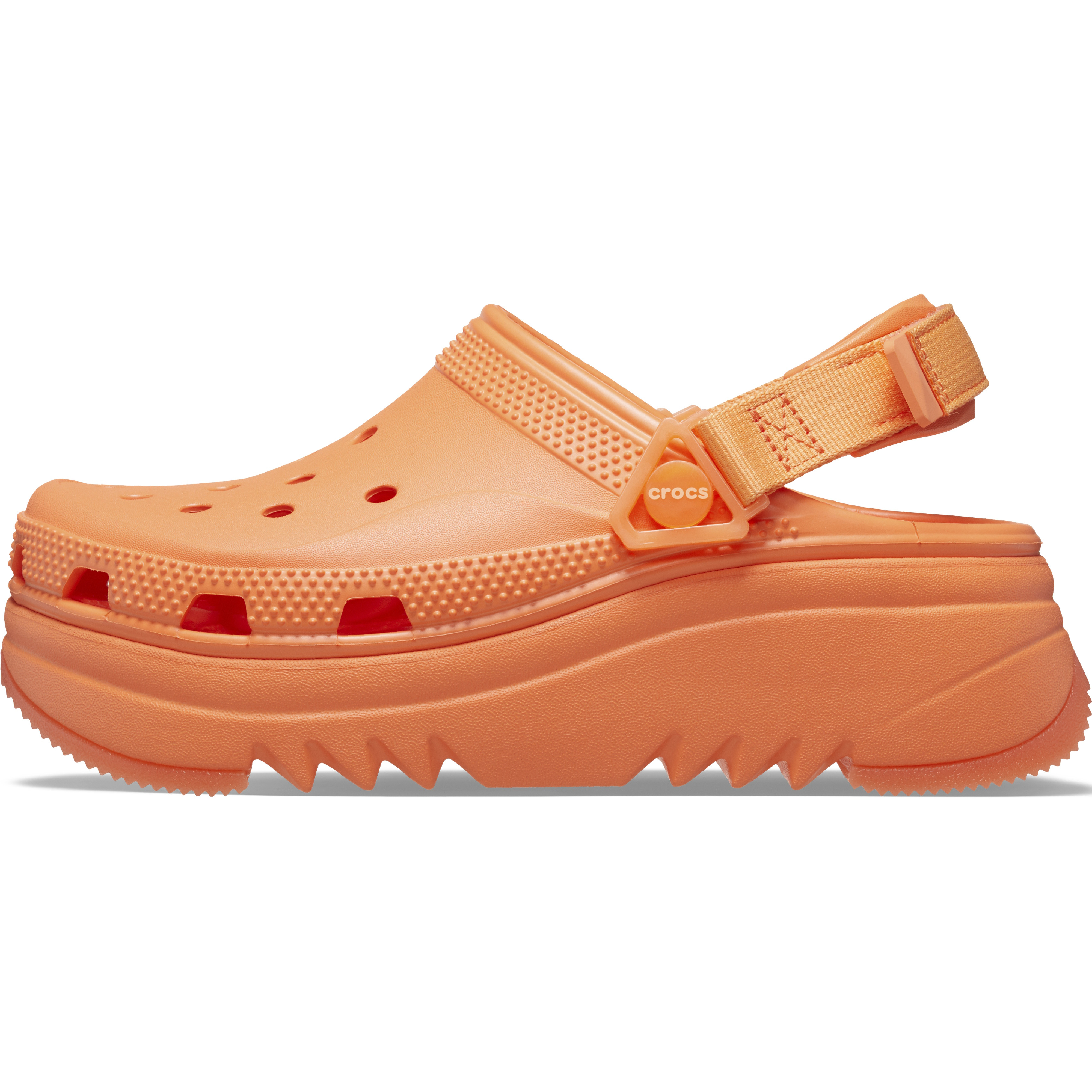 Saboti Crocs Classic Hiker Xscape Clog Portocaliu - Persimmon - 1 | YEO