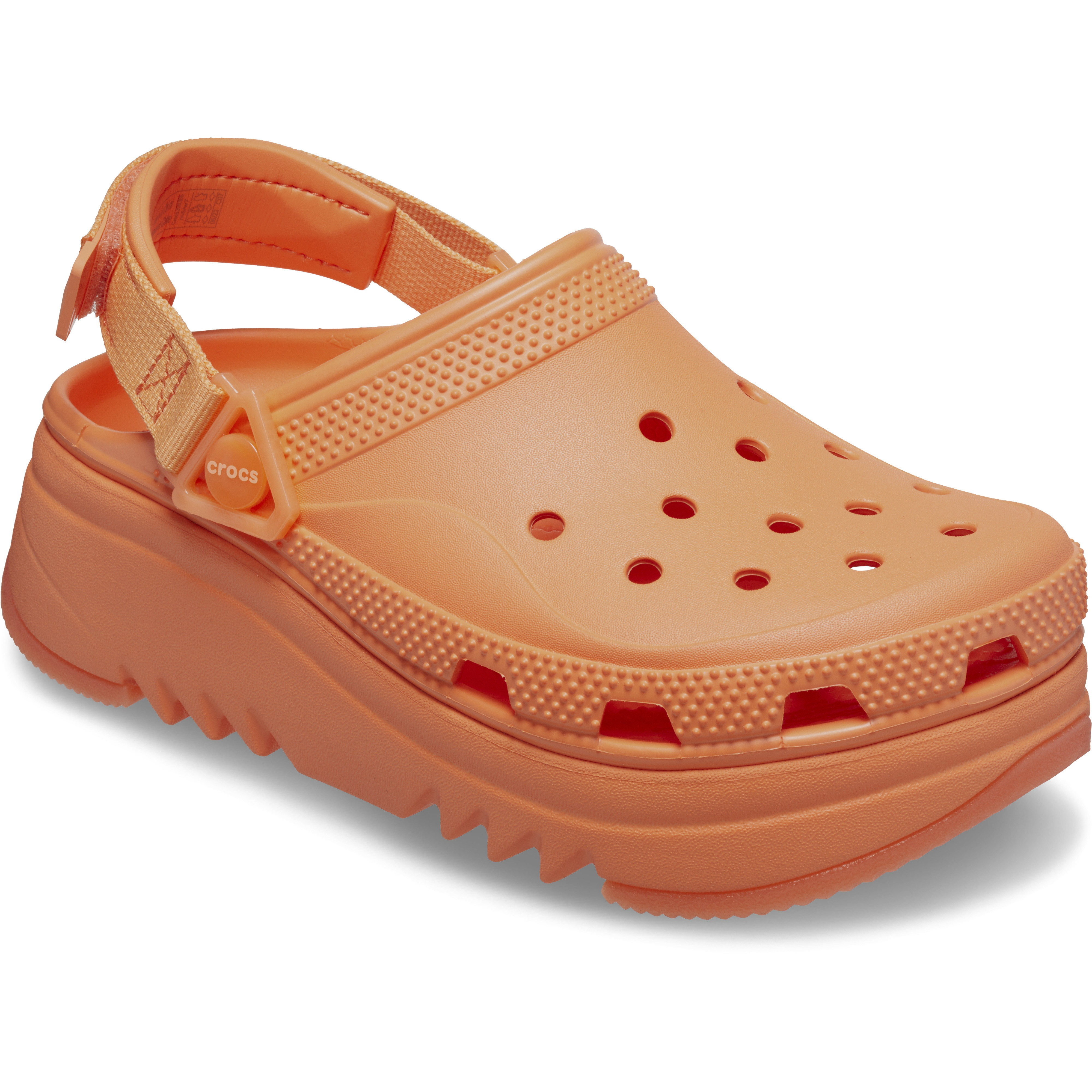 Saboti Crocs Classic Hiker Xscape Clog Portocaliu - Persimmon - 2 | YEO