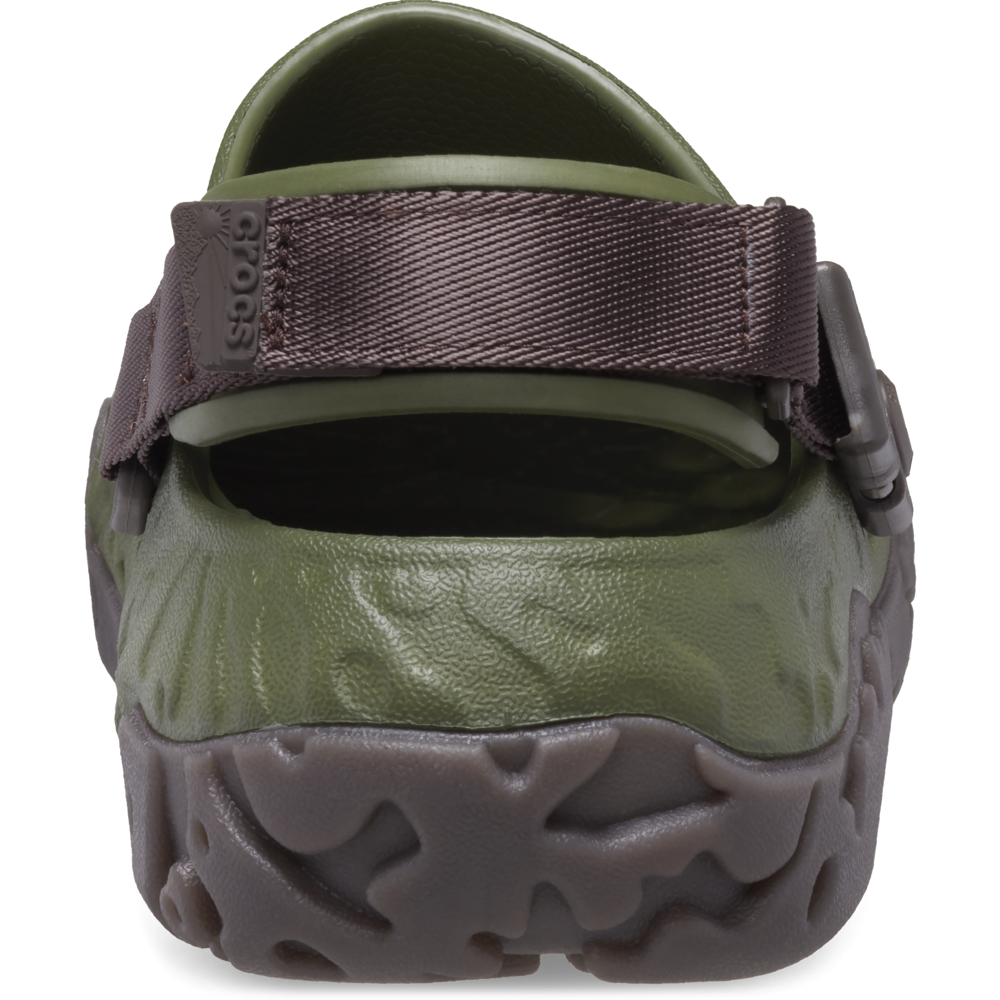 Saboti Crocs All Terrain Atlas Clog Verde - Army Green/Espresso - 4 | YEO