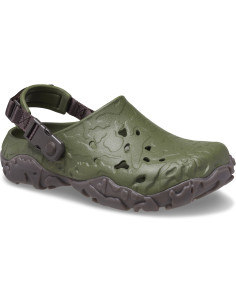 Saboti Crocs All Terrain... Verde - Army Green/Espresso 2