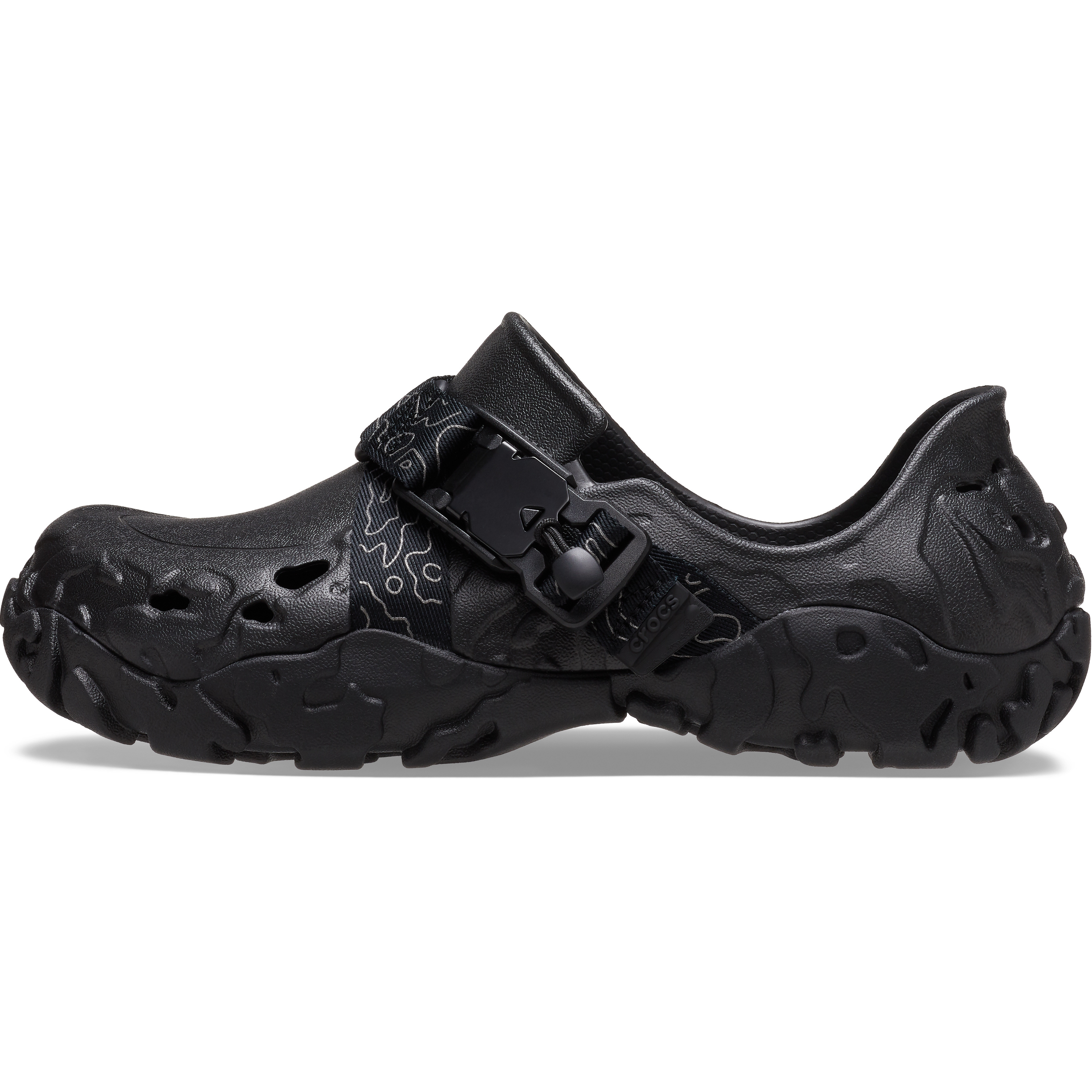 Pantofi Crocs All Terrain Atlas Negru - Black/Black - 2 | YEO