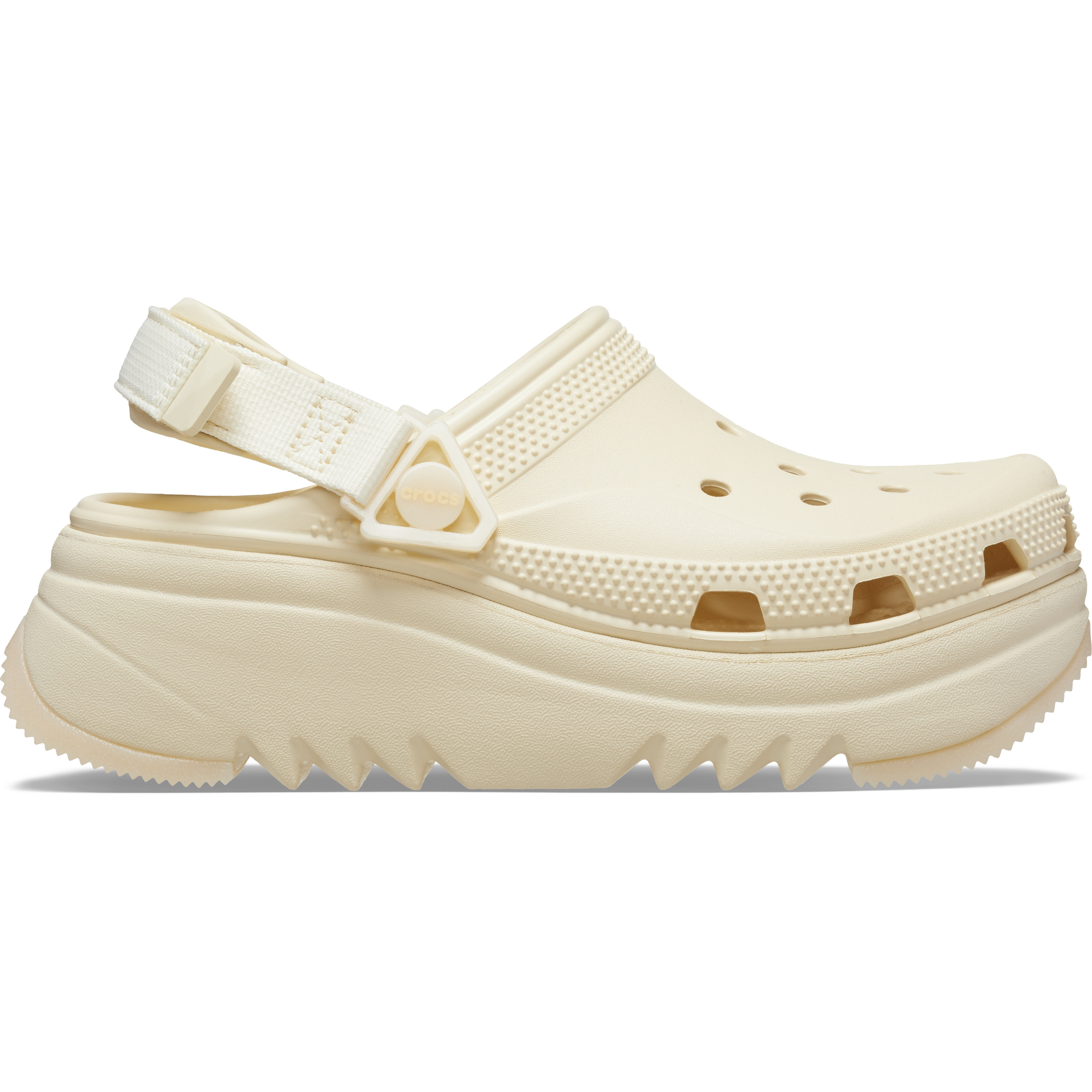 Saboti crocs classic hiker xscape clog bej - vanilla