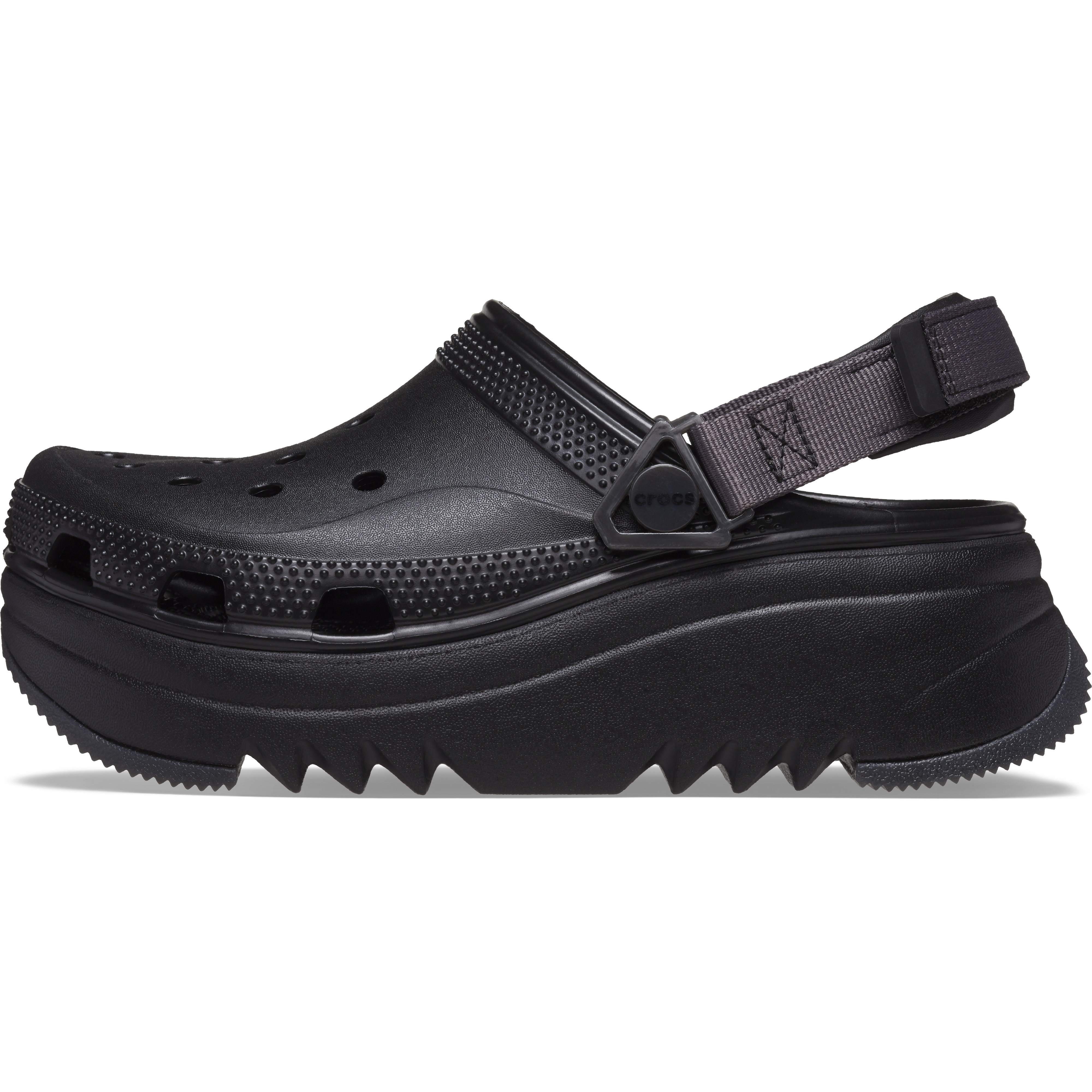 Saboti Crocs Classic Hiker Xscape Clog Negru - Black - 2 | YEO