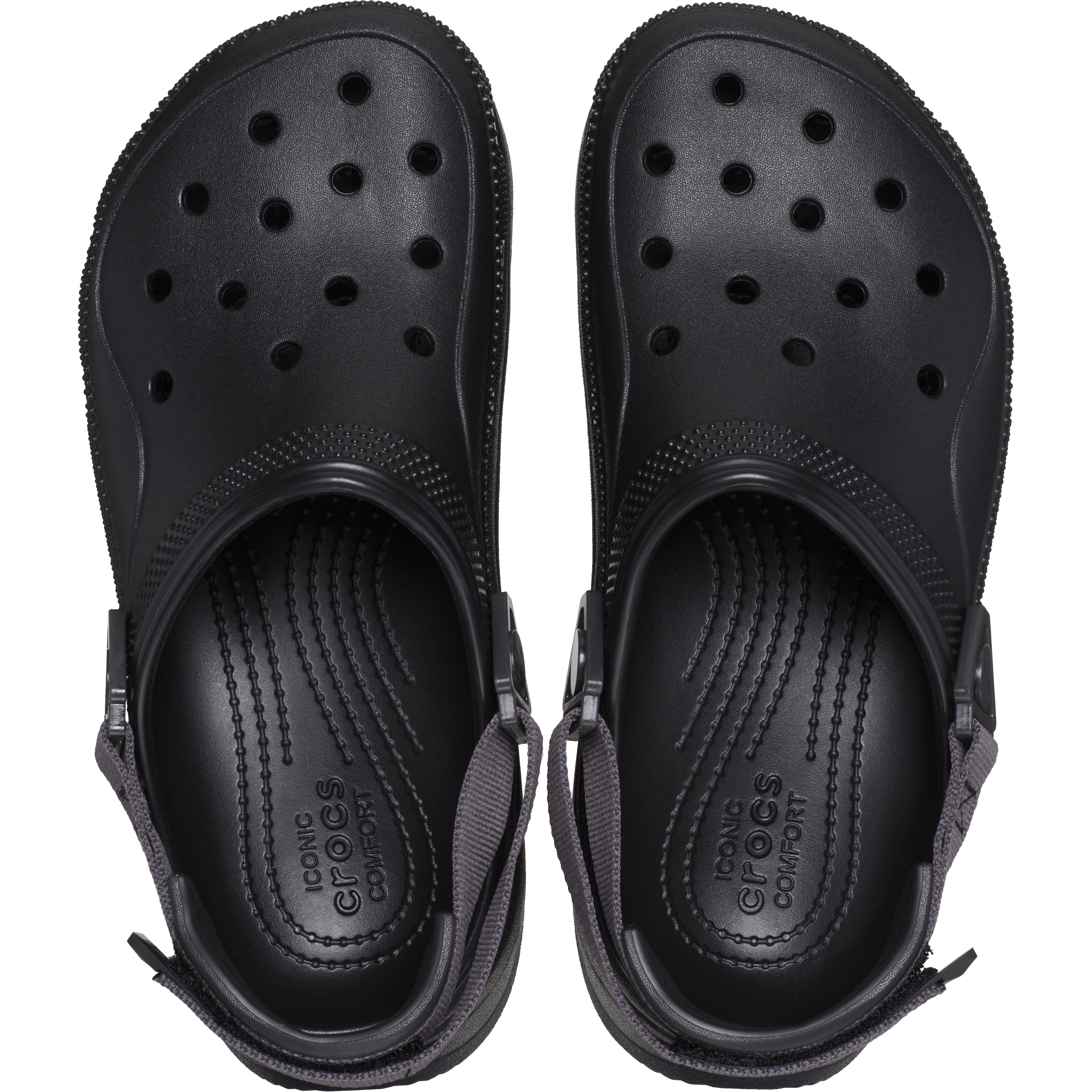 Saboti Crocs Classic Hiker Xscape Clog Negru - Black - 3 | YEO