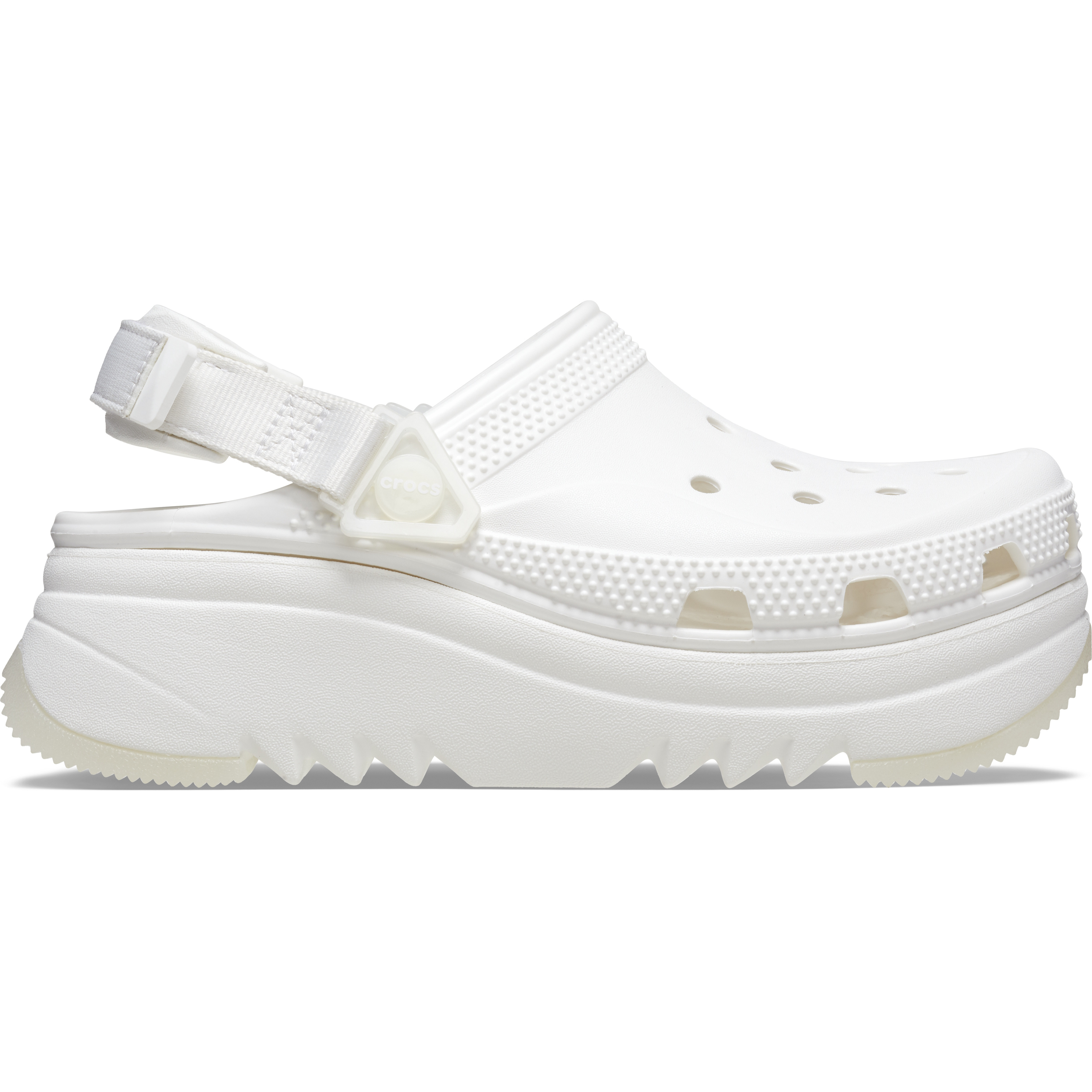 Saboti Crocs Classic Hiker Xscape Clog Alb – White Alb imagine 2022