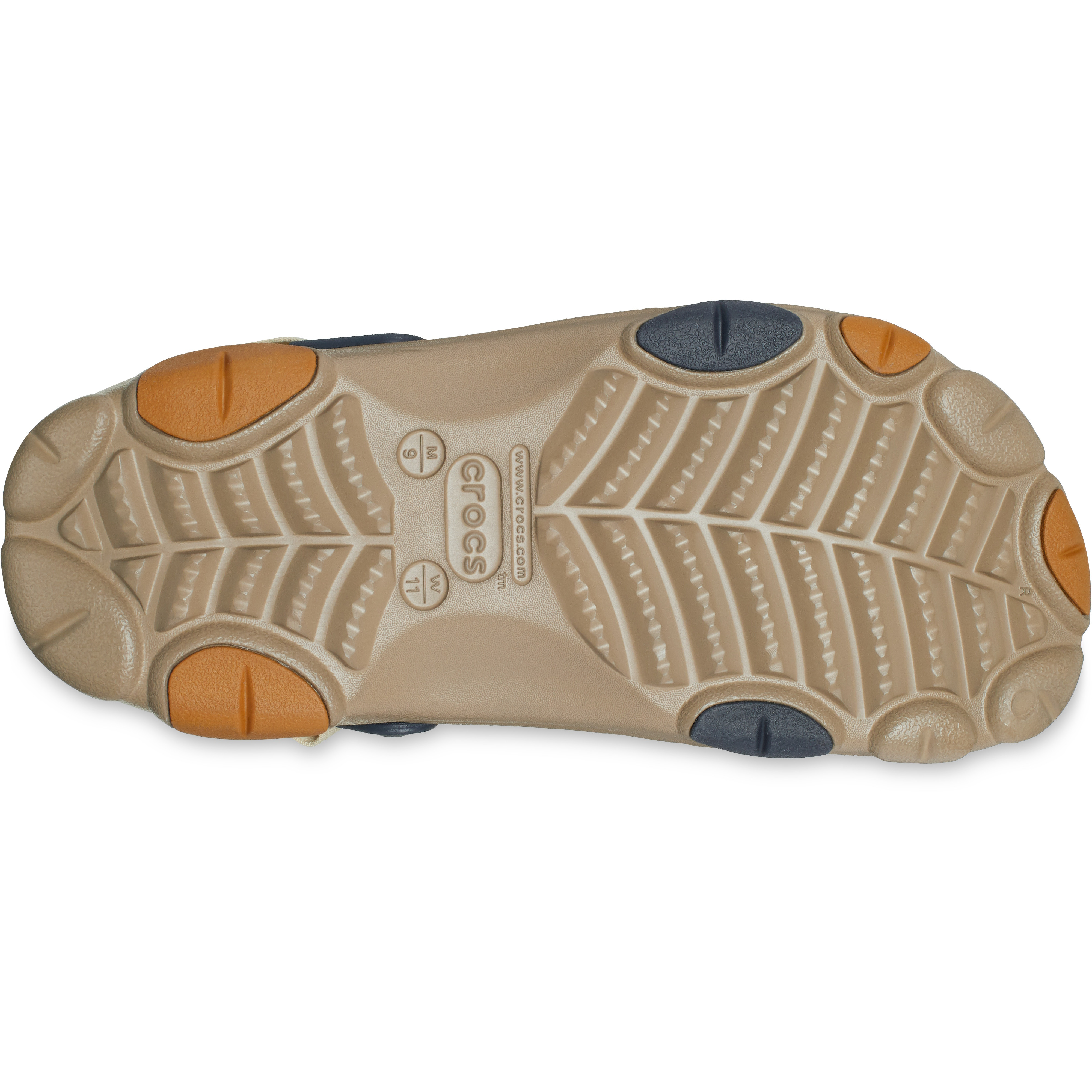 Saboti Crocs Classic All-Terrain Clog Maro - Khaki/Multi - 4 | YEO