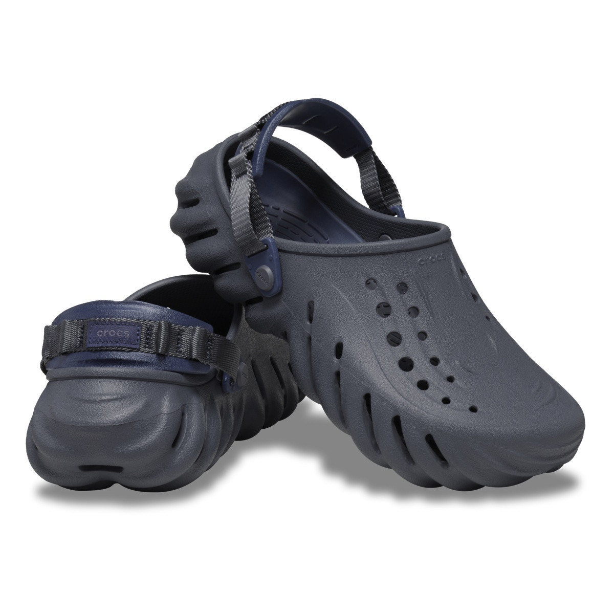 Saboti Crocs Echo Clog Albastru - Storm - 3 | YEO