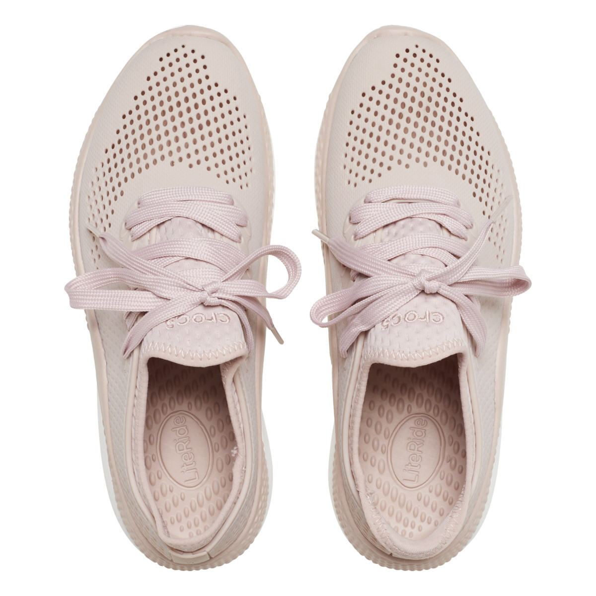 Pantofi Crocs LiteRide 360 Pacer W Roz - Pink Clay/White - 3 | YEO