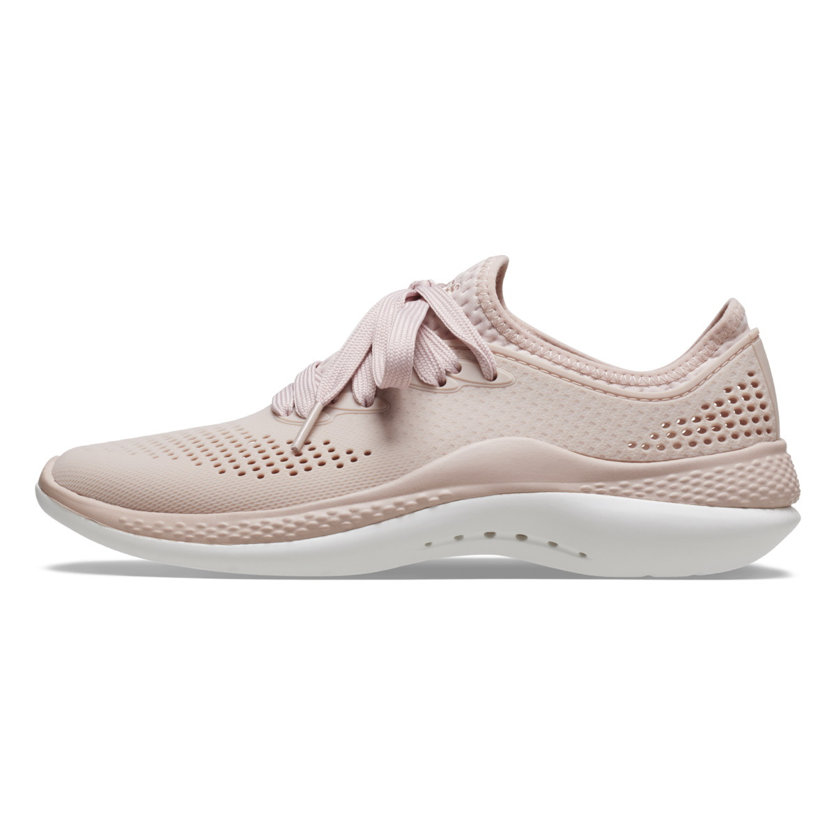 Pantofi Crocs LiteRide 360 Pacer W Roz - Pink Clay/White - 2 | YEO