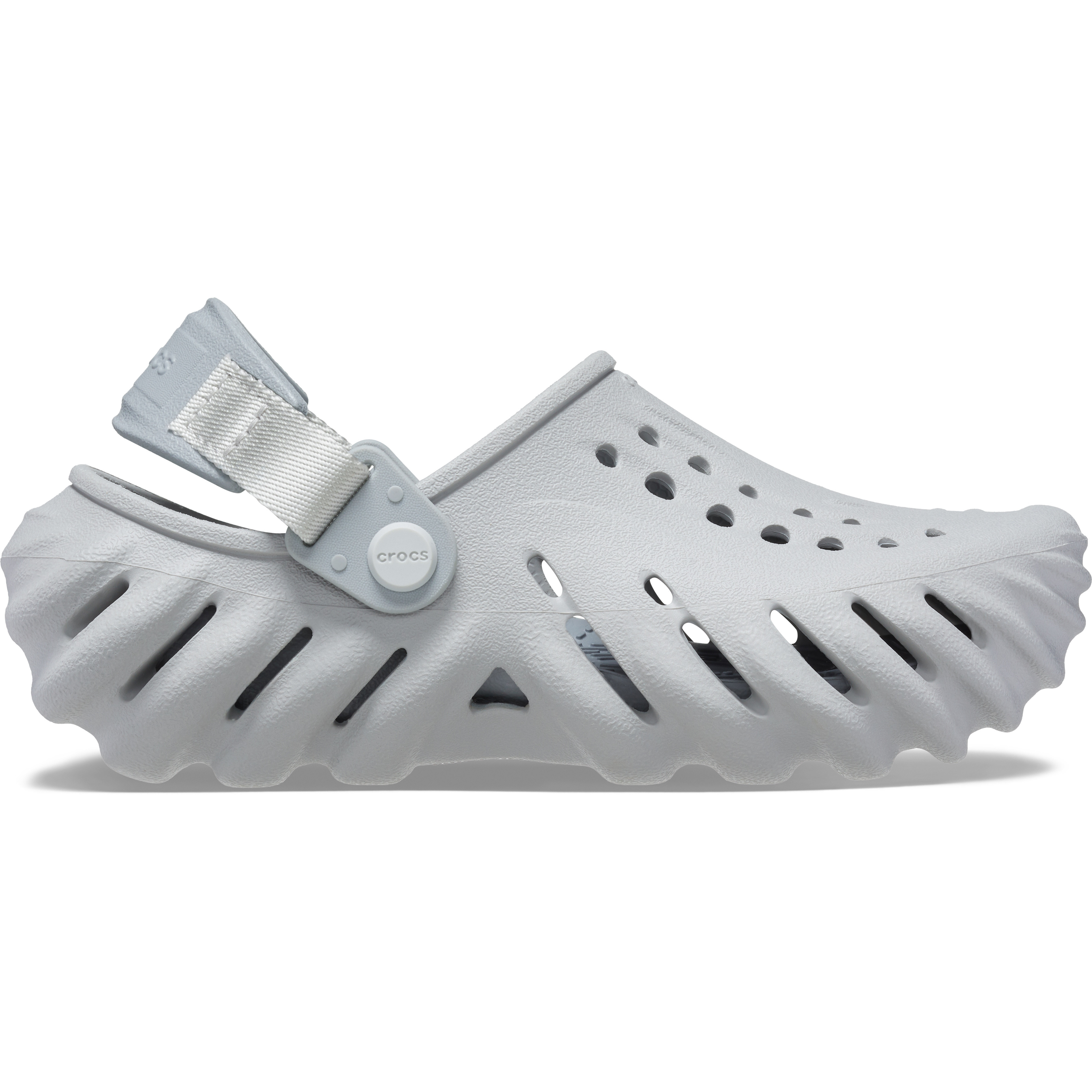 Saboti crocs classic echo clog kids gri - atmosphere