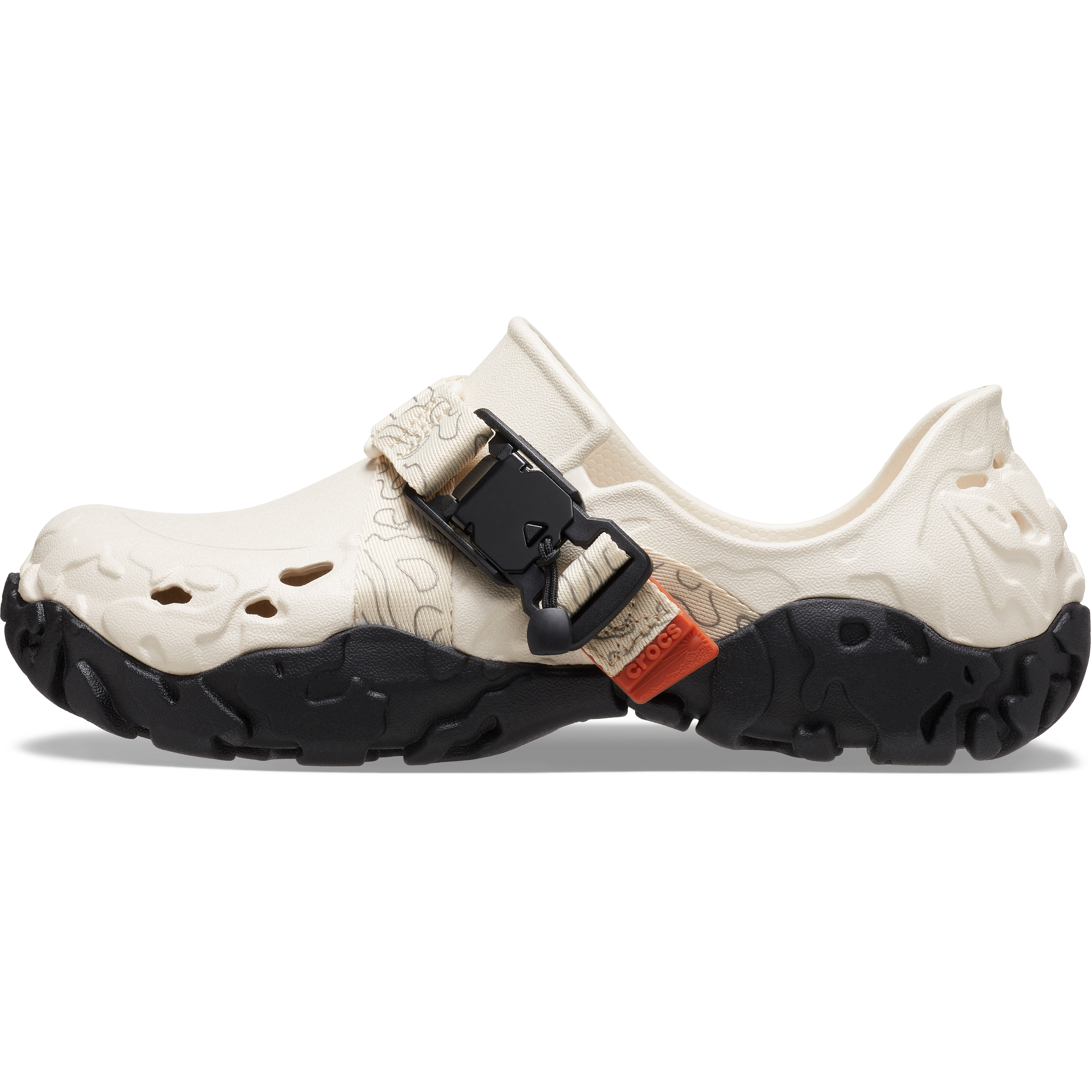 Pantofi Crocs All Terrain Atlas Crem - Stucco/Black - 2 | YEO