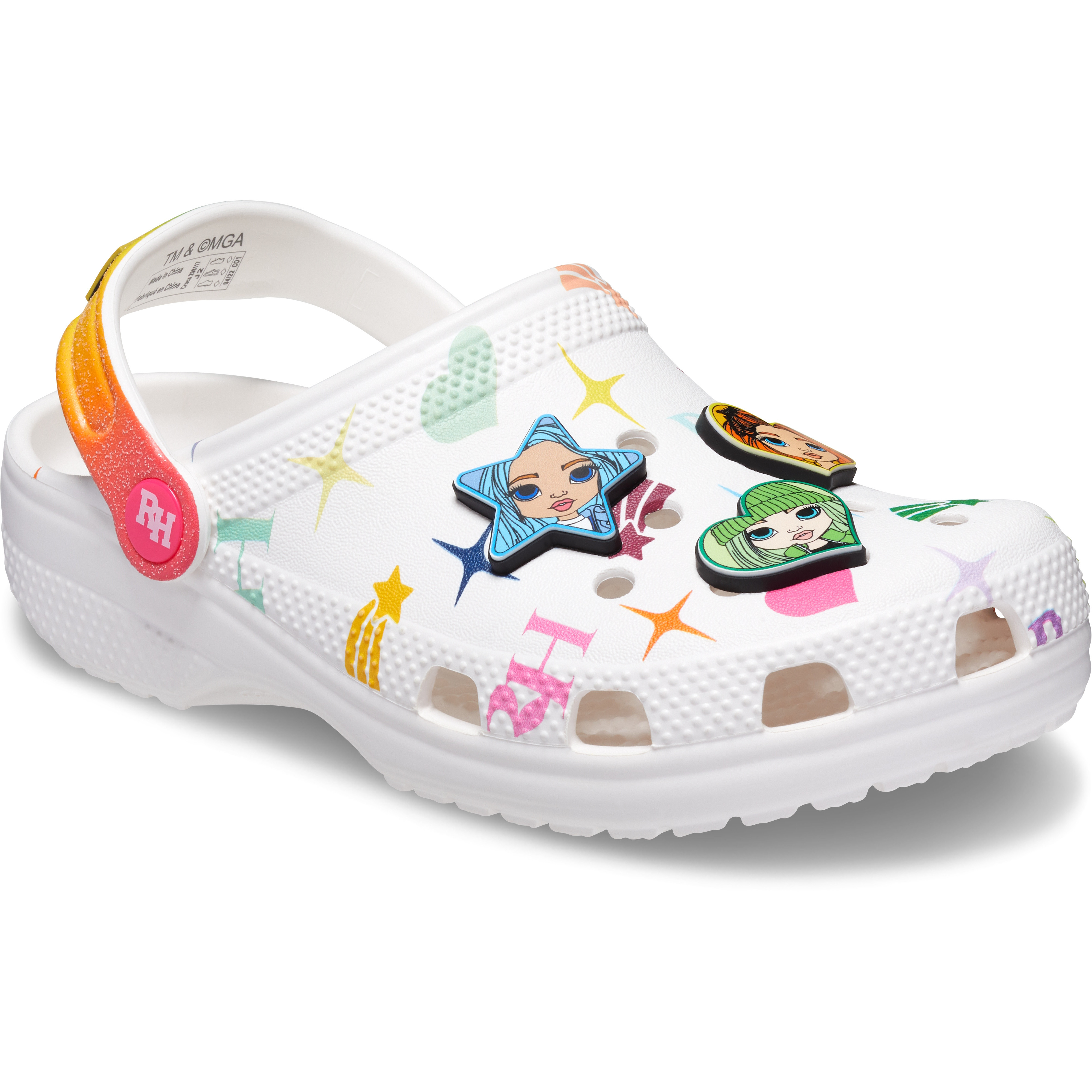 Saboti Crocs Classic Rainbow High Clog Kids Multicolor - Multi - 2 | YEO