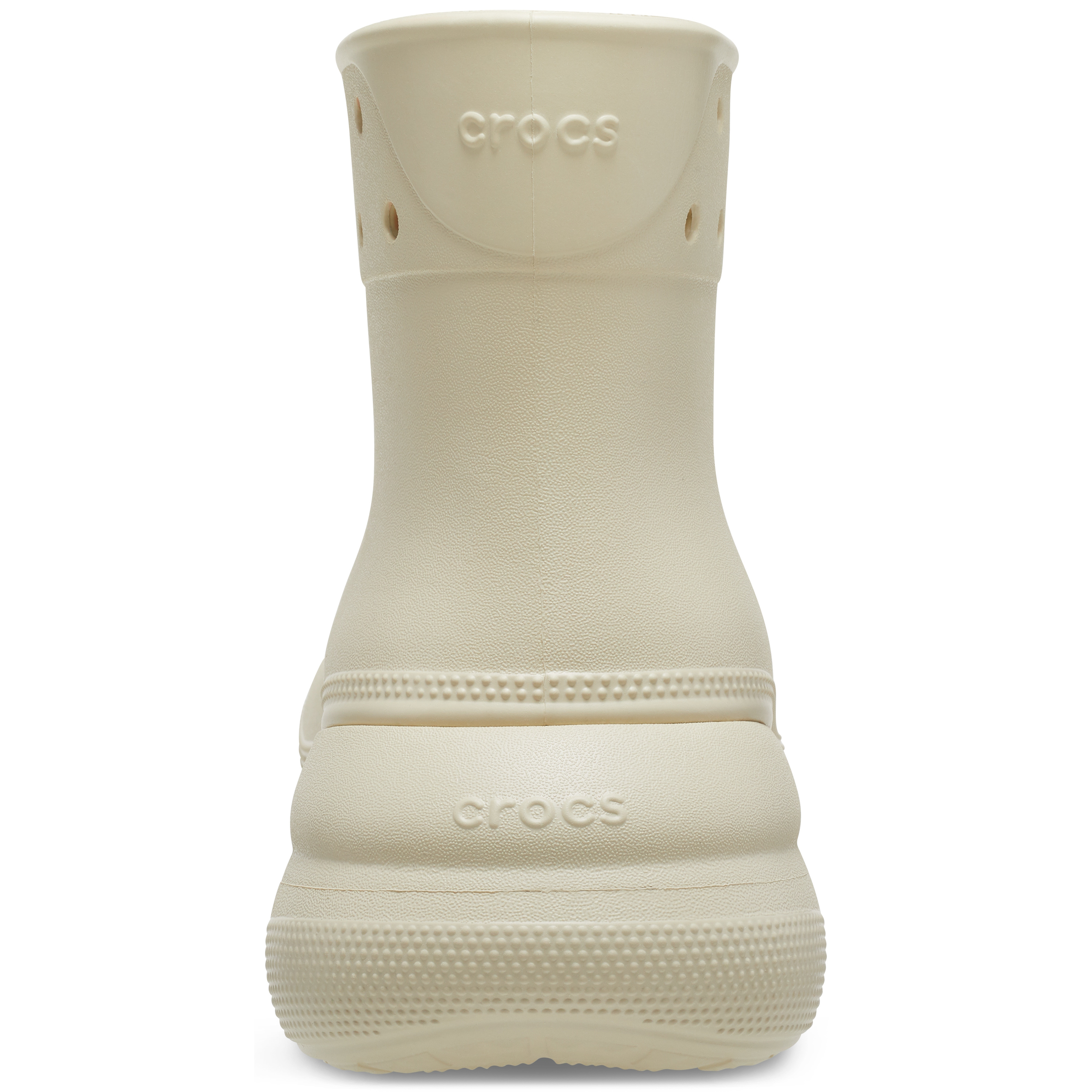 Cizme Crocs Classic Crush Rain Boot Bej - Bone - 2 | YEO