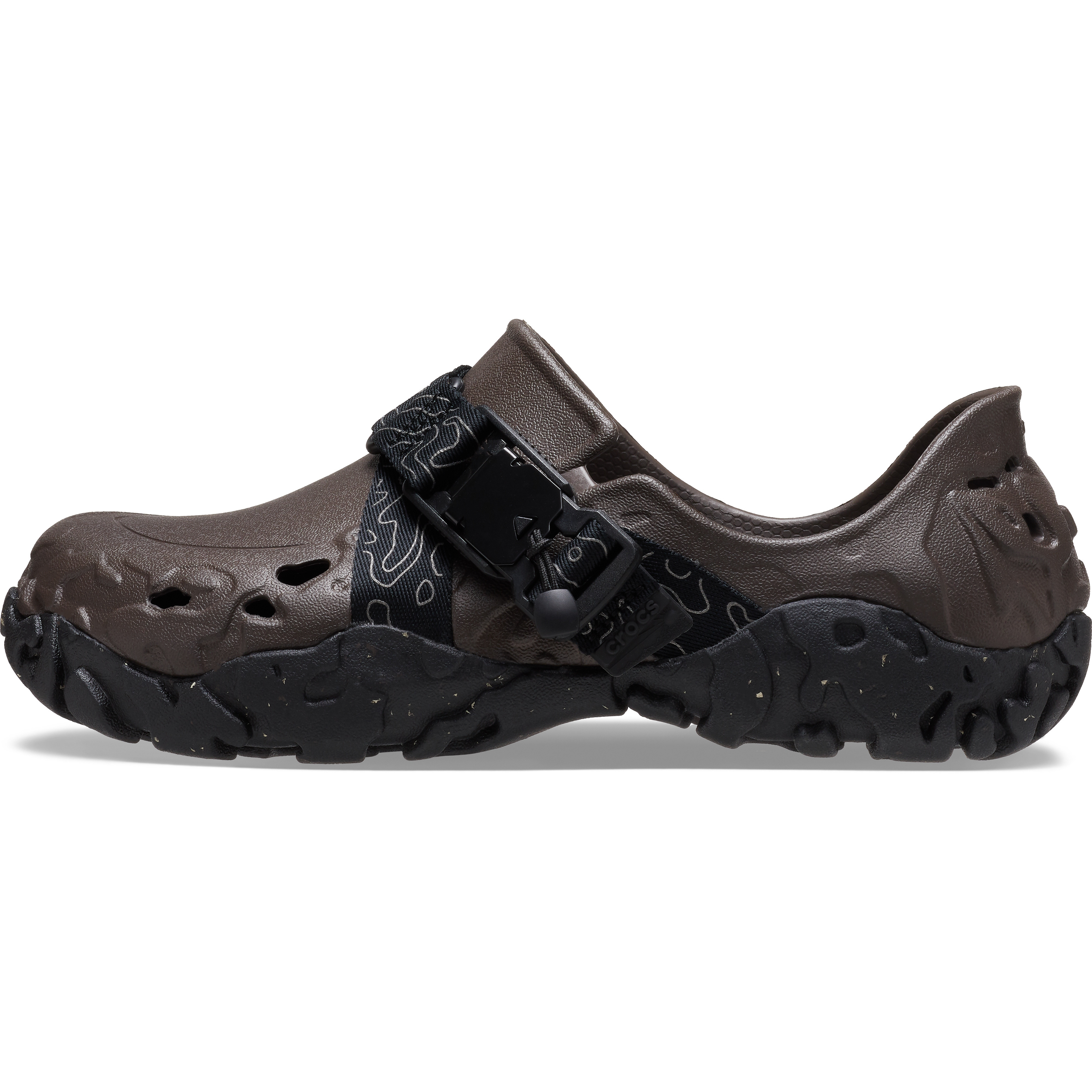 Pantofi Crocs All Terrain Atlas Maro - Espresso/Black - 2 | YEO