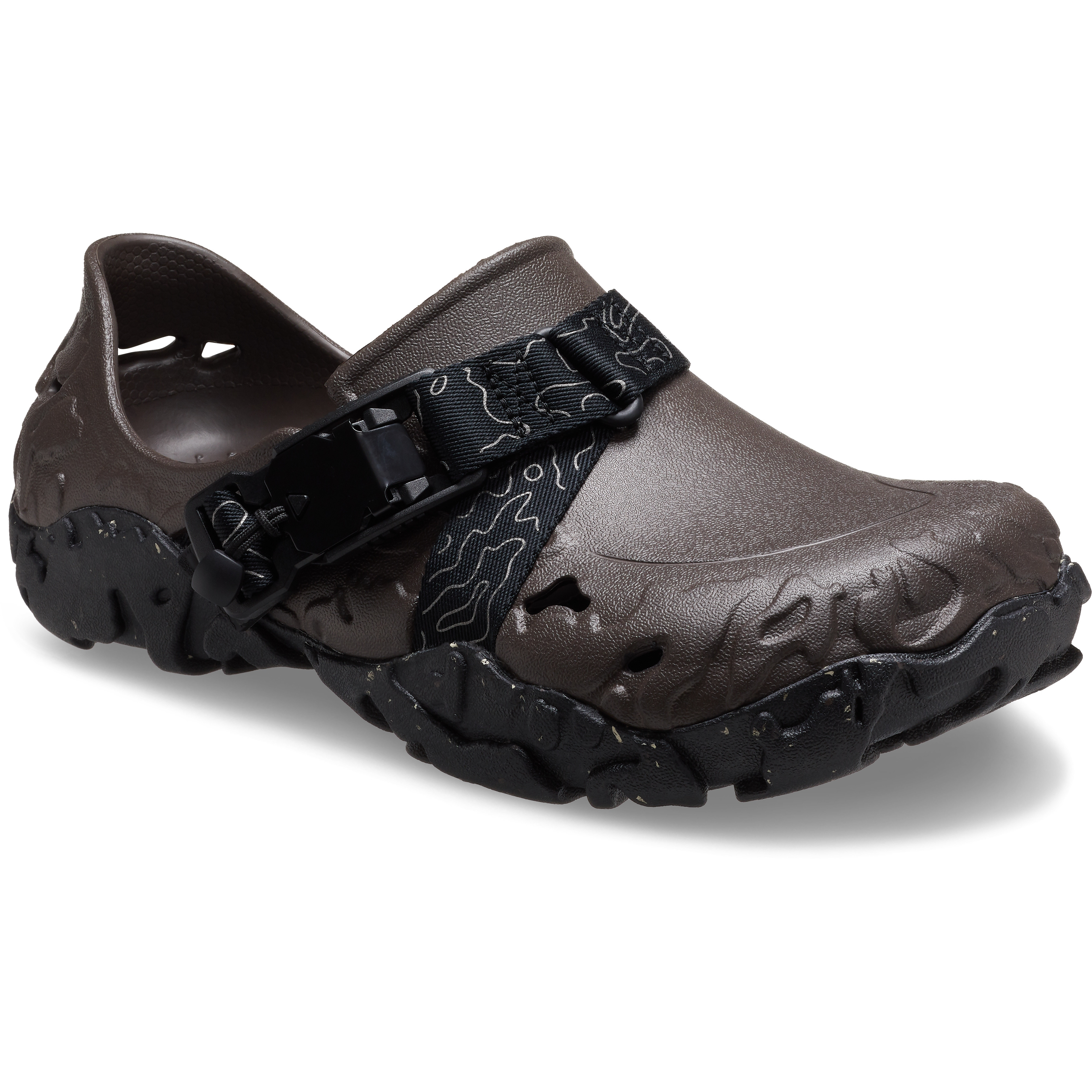 Pantofi Crocs All Terrain Atlas Maro - Espresso/Black - 1 | YEO
