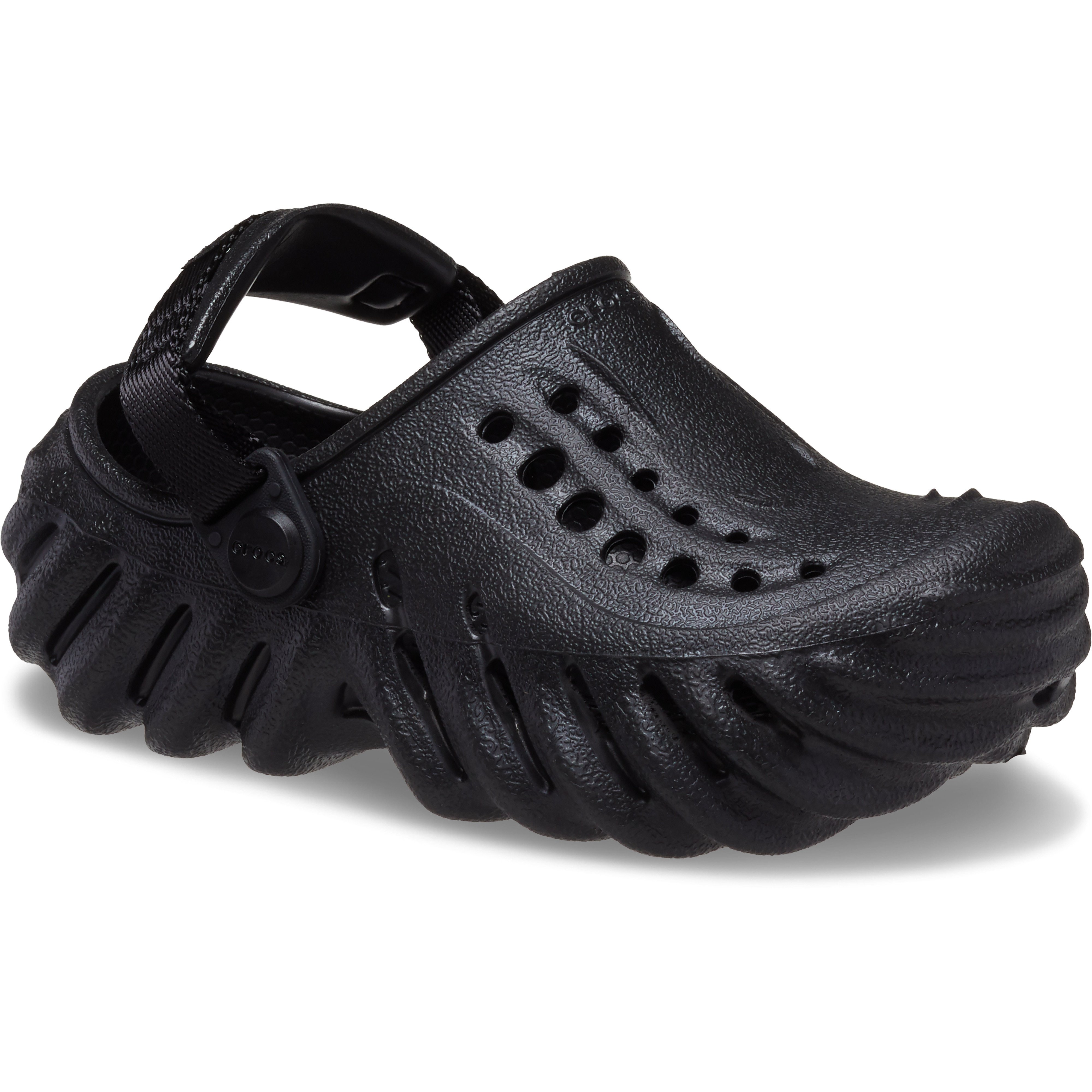 Saboti Crocs Classic Echo Clog Toddler Negru - Black - 1 | YEO