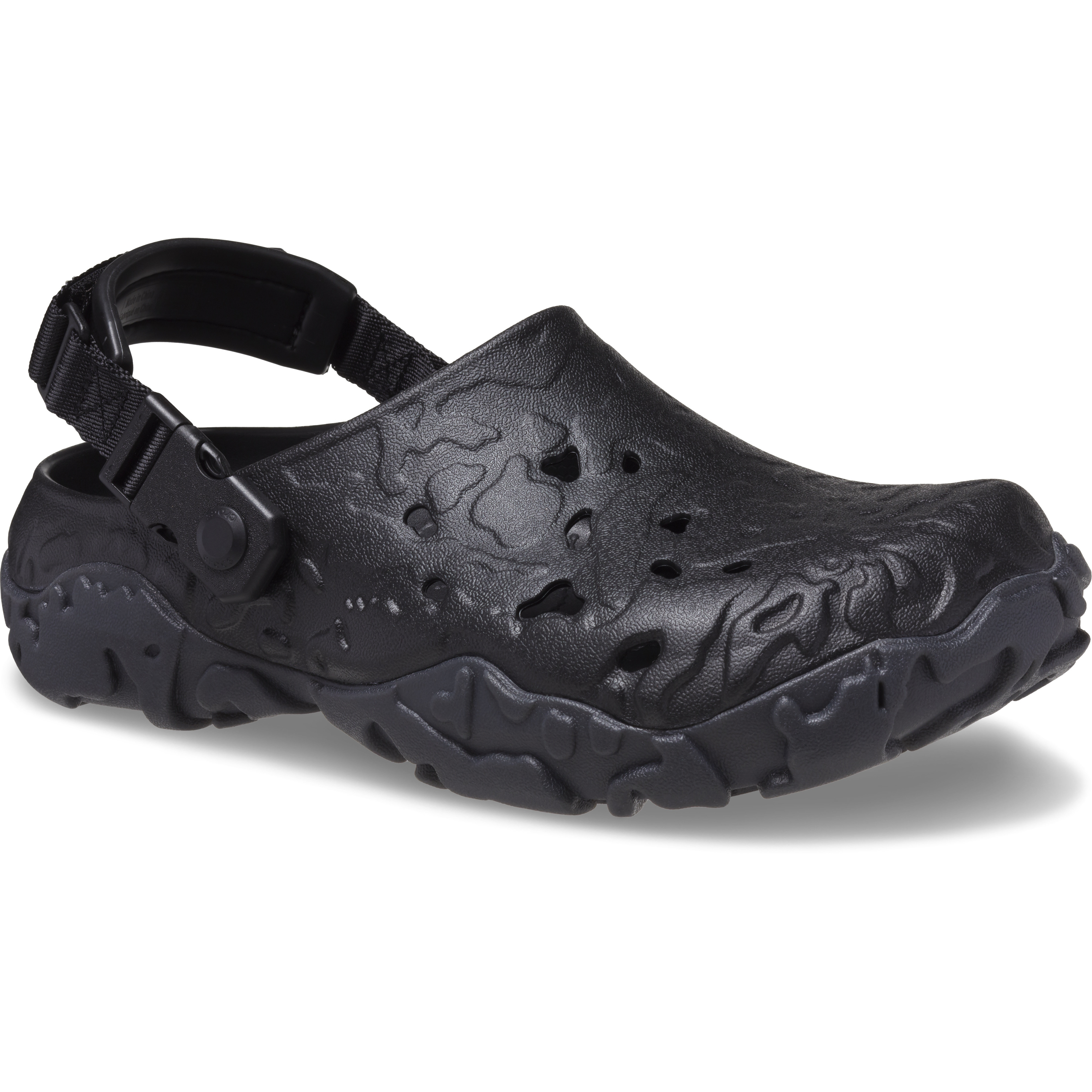 Saboti Crocs All Terrain Atlas Clog Negru - Black/Black - 1 | YEO