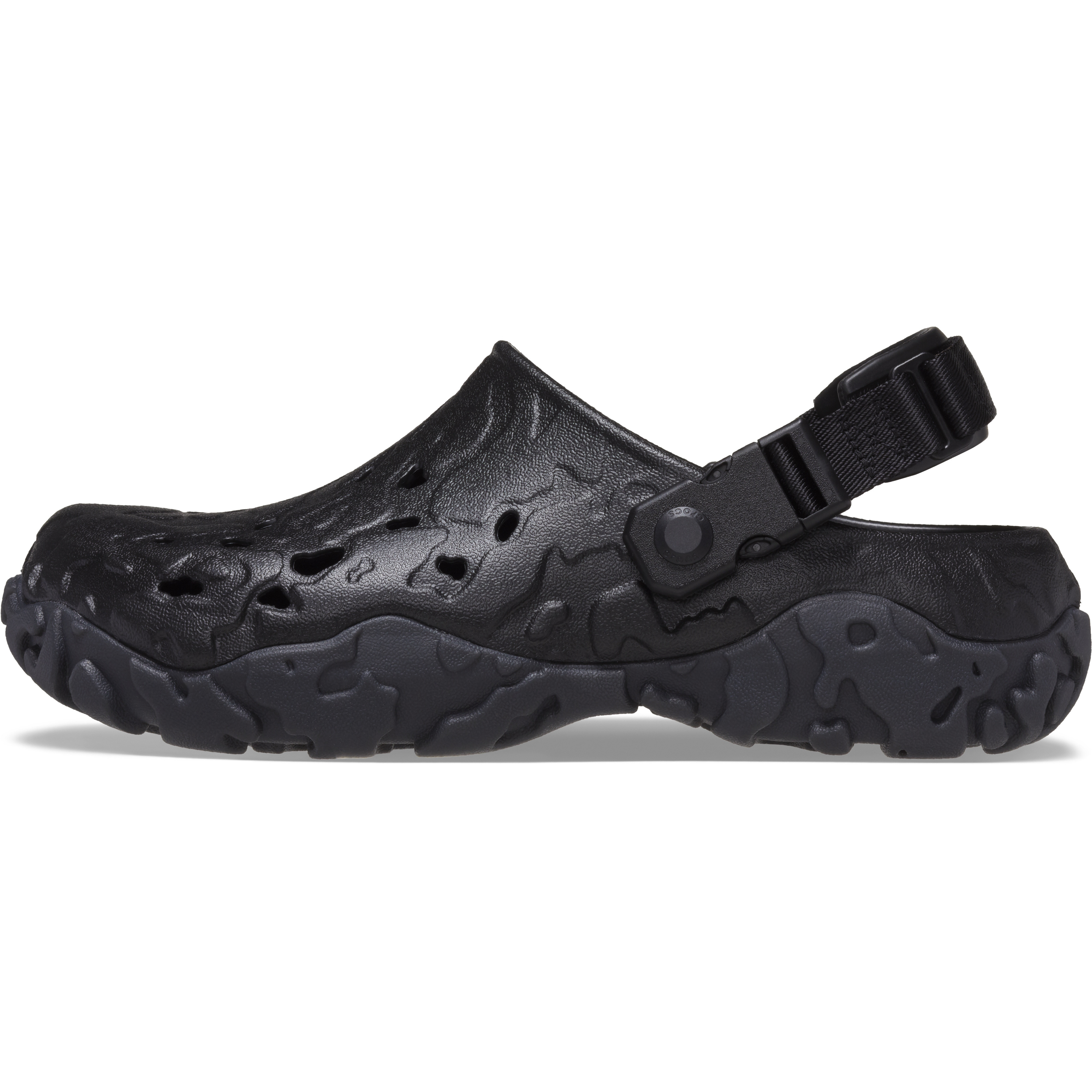 Saboti Crocs All Terrain Atlas Clog Negru - Black/Black - 2 | YEO