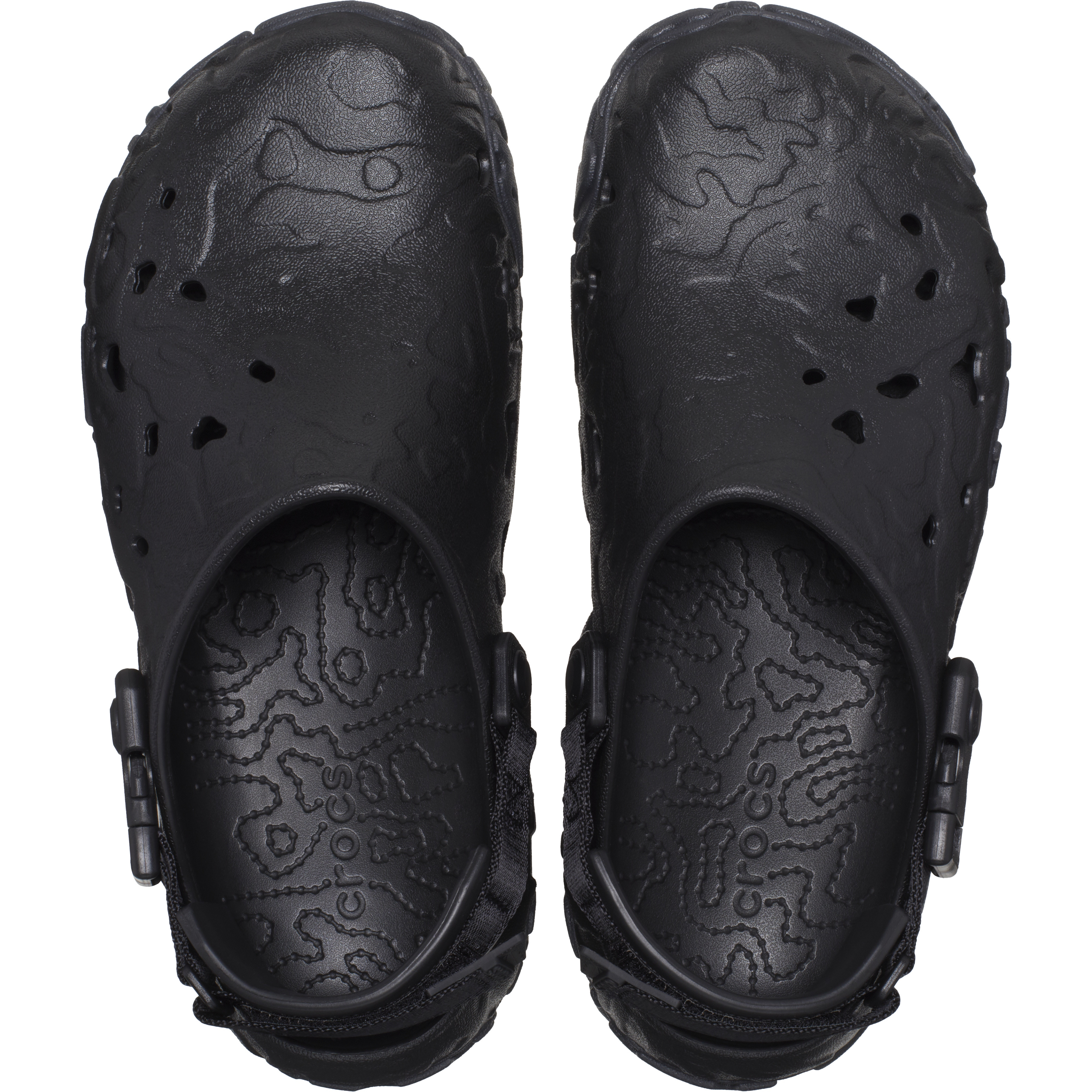 Saboti Crocs All Terrain Atlas Clog Negru - Black/Black - 3 | YEO