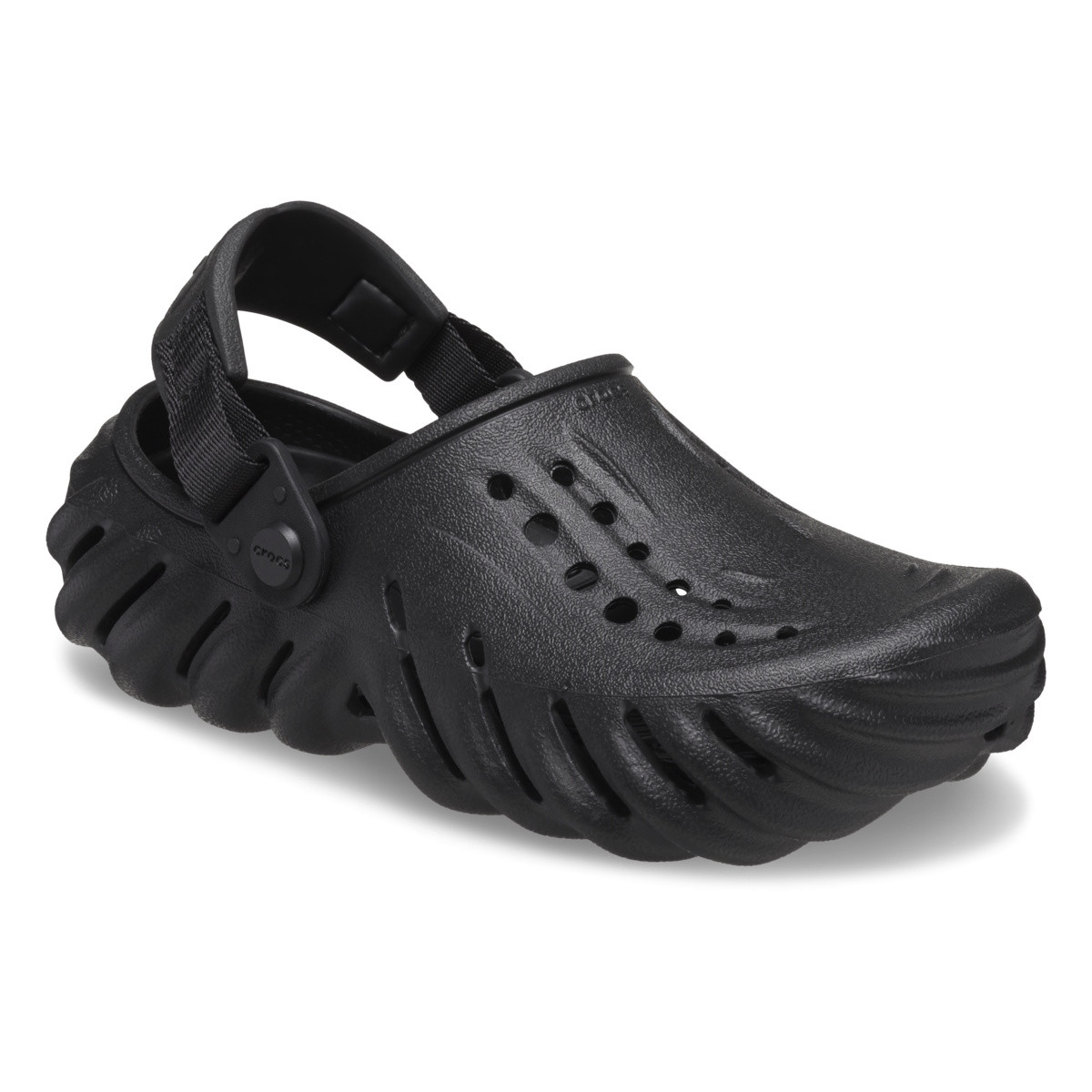 Saboti Crocs Classic Echo Clog Kids Negru - Black - 1 | YEO