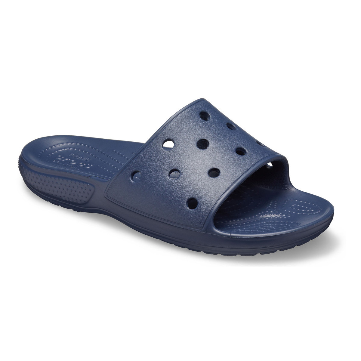 Papuci Classic Crocs Slide Iconic Crocs Comfort Albastru - Navy - 1 | YEO