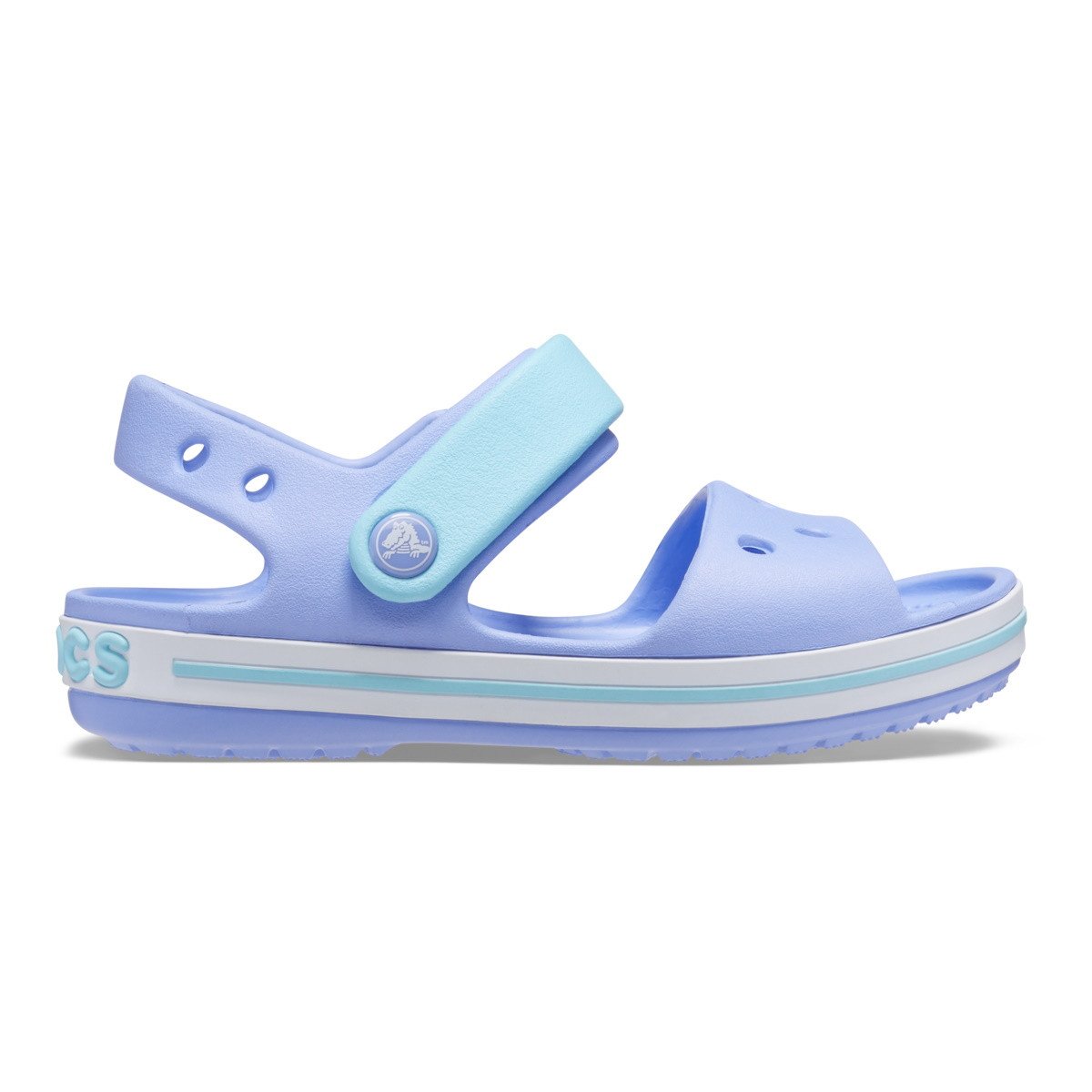 Sandale Crocs Crocband Sandal Mov – Moon Jelly Copii
