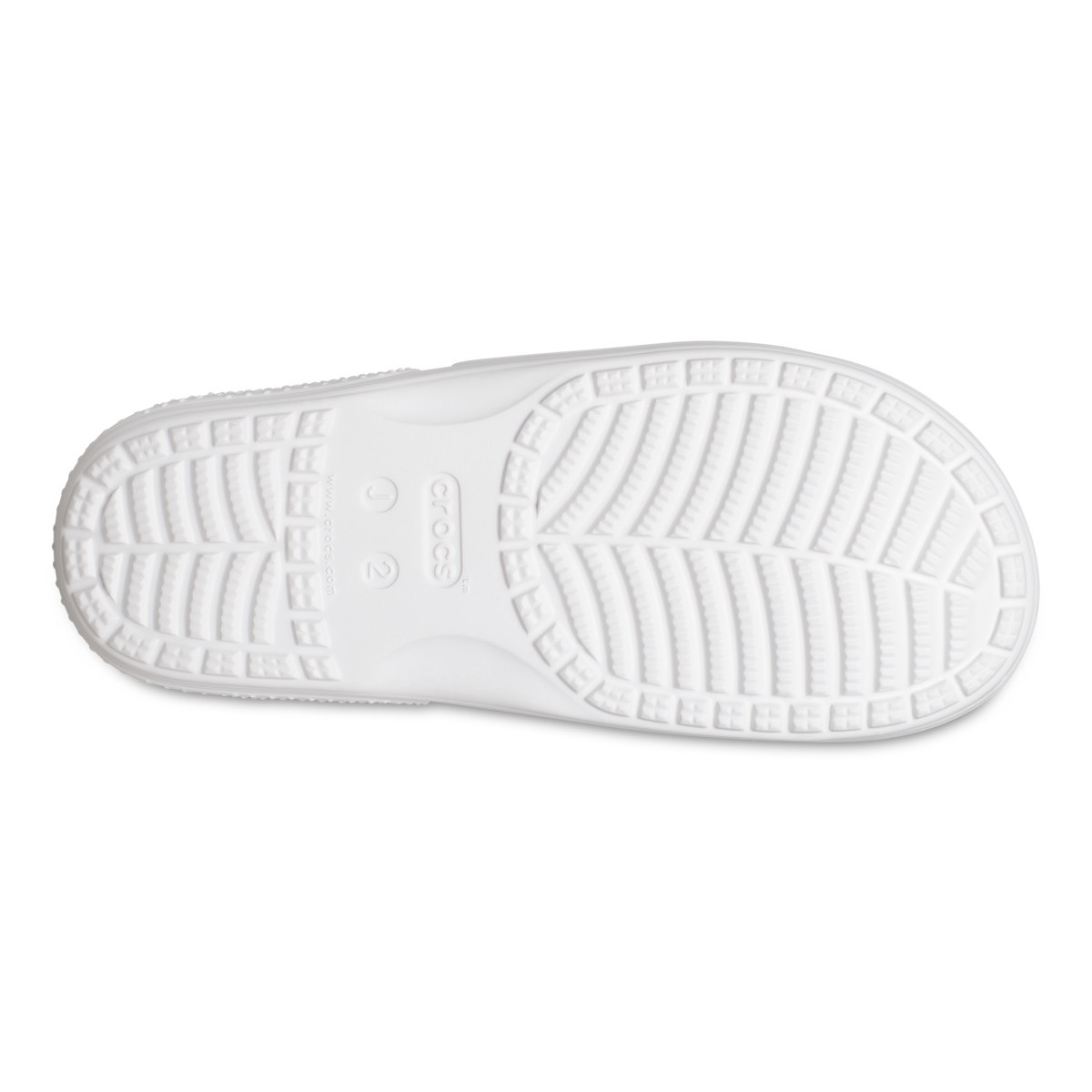 Papuci Kid\'s Classic Crocs Slide Alb - White - 5 | YEO