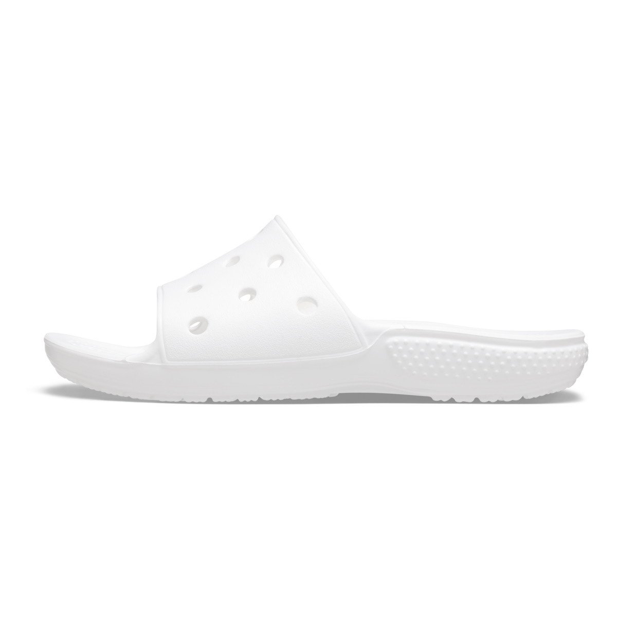 Papuci Kid\'s Classic Crocs Slide Alb - White - 1 | YEO