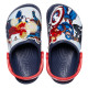 Saboți Crocs Fun Lab Avengers Patch Clog T Culoare Albastru - Navy