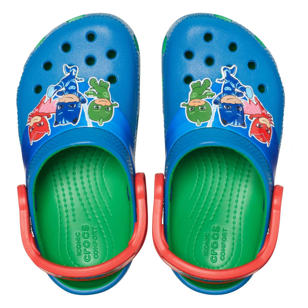 Saboti Crocs Toddler Fun Lab I Am PJ Masks Clog Verde - Grass Green - 4 | YEO