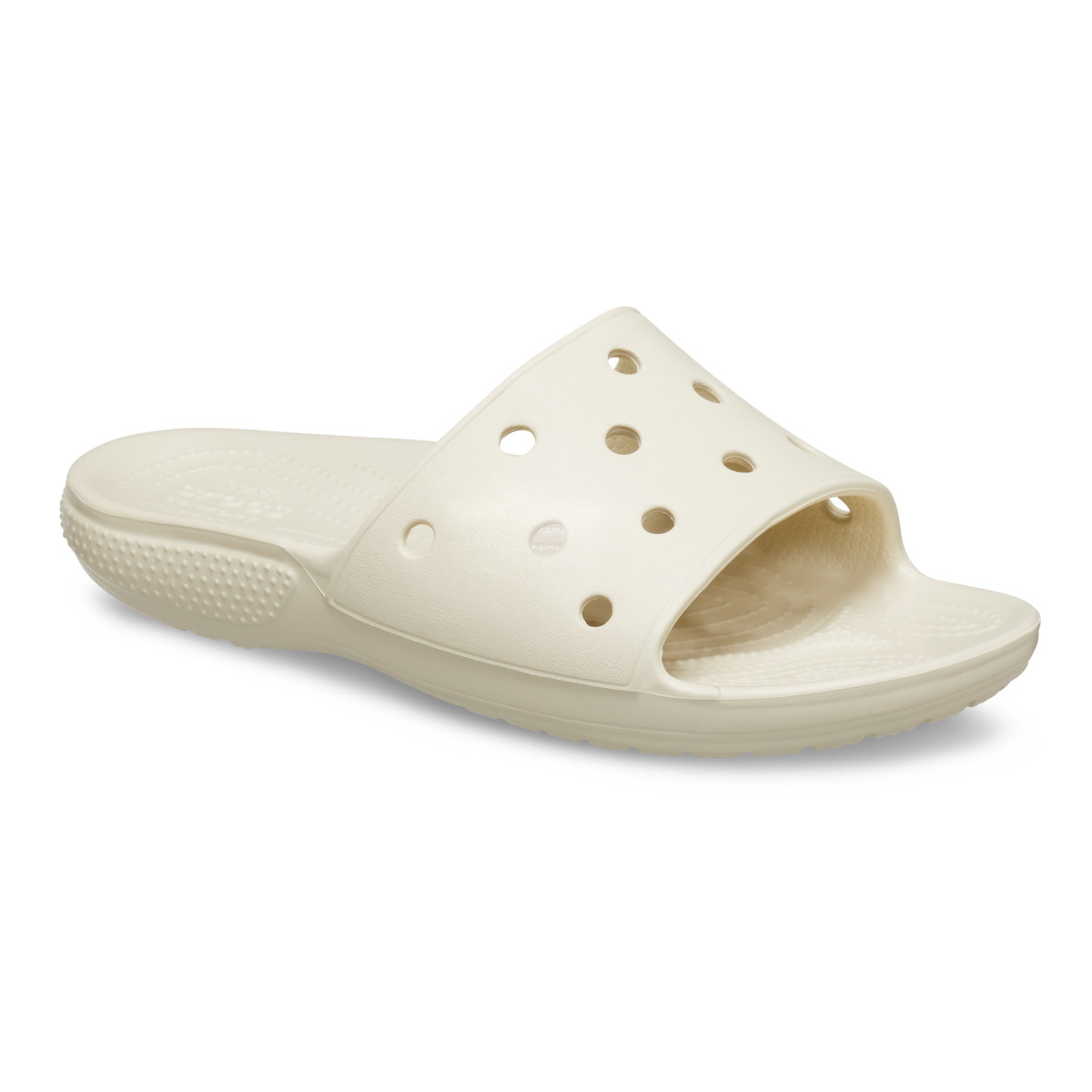 Papuci Classic Crocs Slide Iconic Crocs Comfort Bej - Bone - 1 | YEO