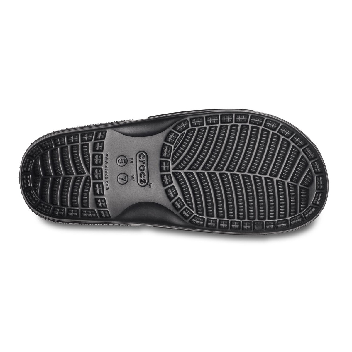 Papuci Classic Crocs Slide Iconic Crocs Comfort Negru - Black