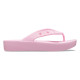 Slapi Crocs Classic Platform Flip Culoare Roz - Flamingo