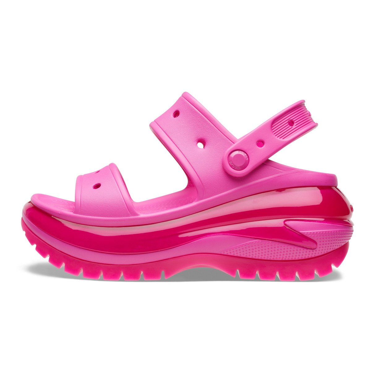 Sandale Crocs Classic Mega Crush Sandal Roz - Juice - 2 | YEO