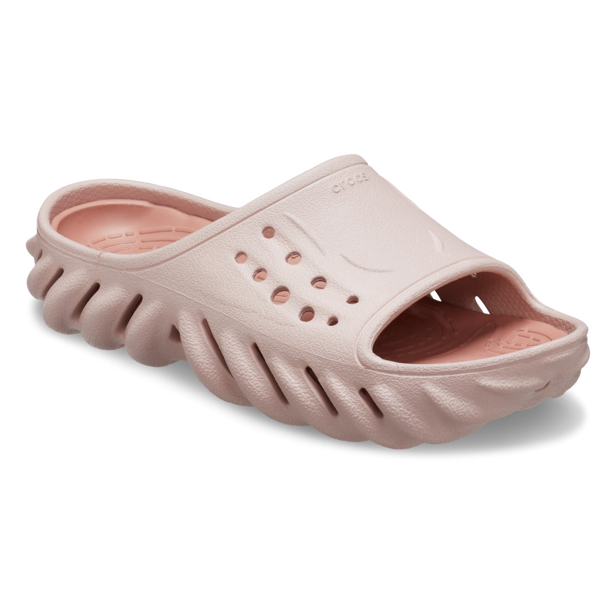 Papuci Crocs Echo Slide Roz - Pink Clay - 1 | YEO