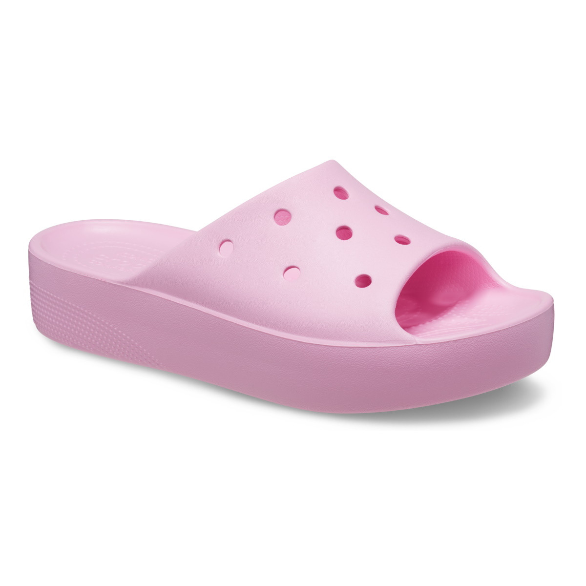 Papuci Crocs Classic Platform Slide Roz - Flamingo - 1 | YEO