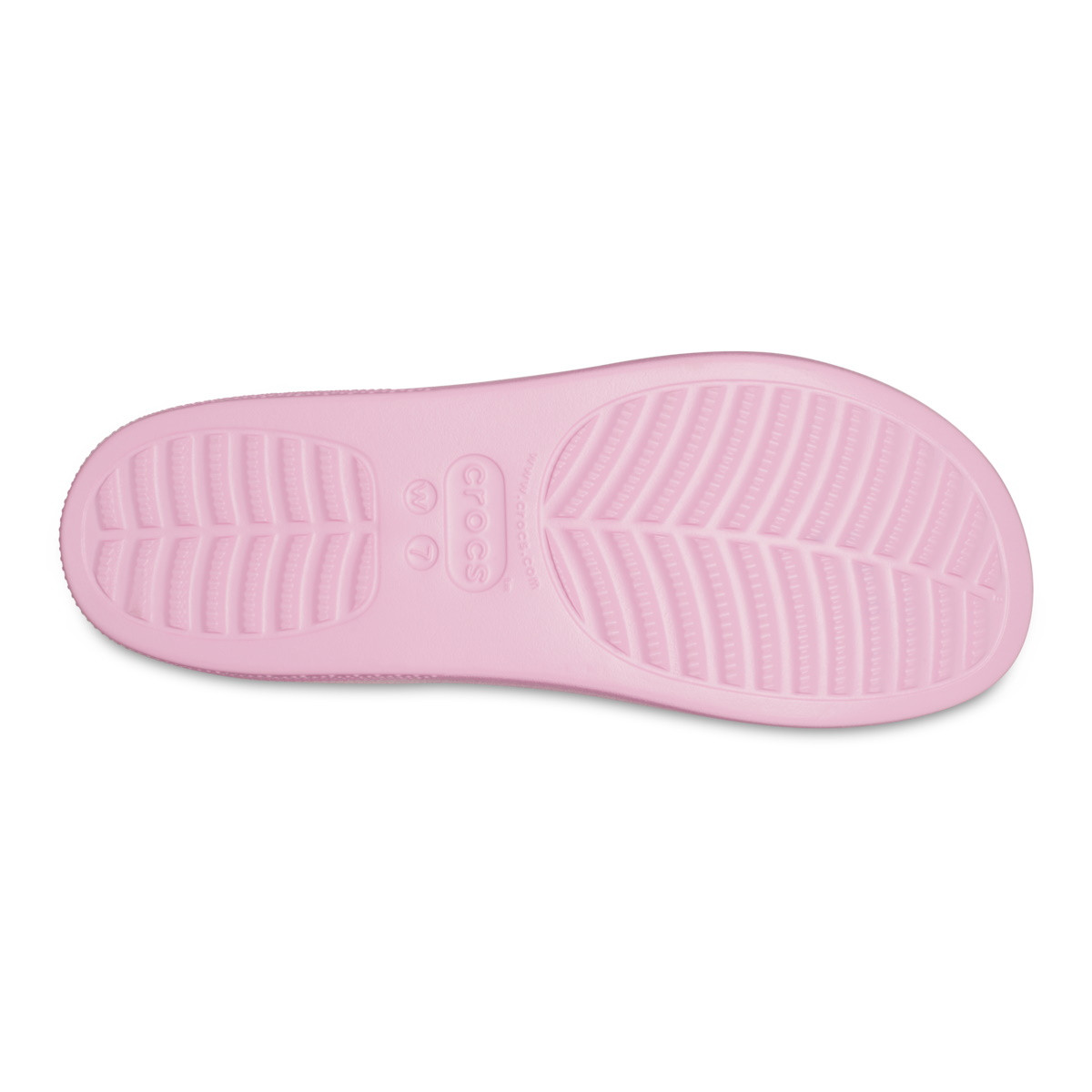 Papuci Crocs Classic Platform Slide Roz - Flamingo