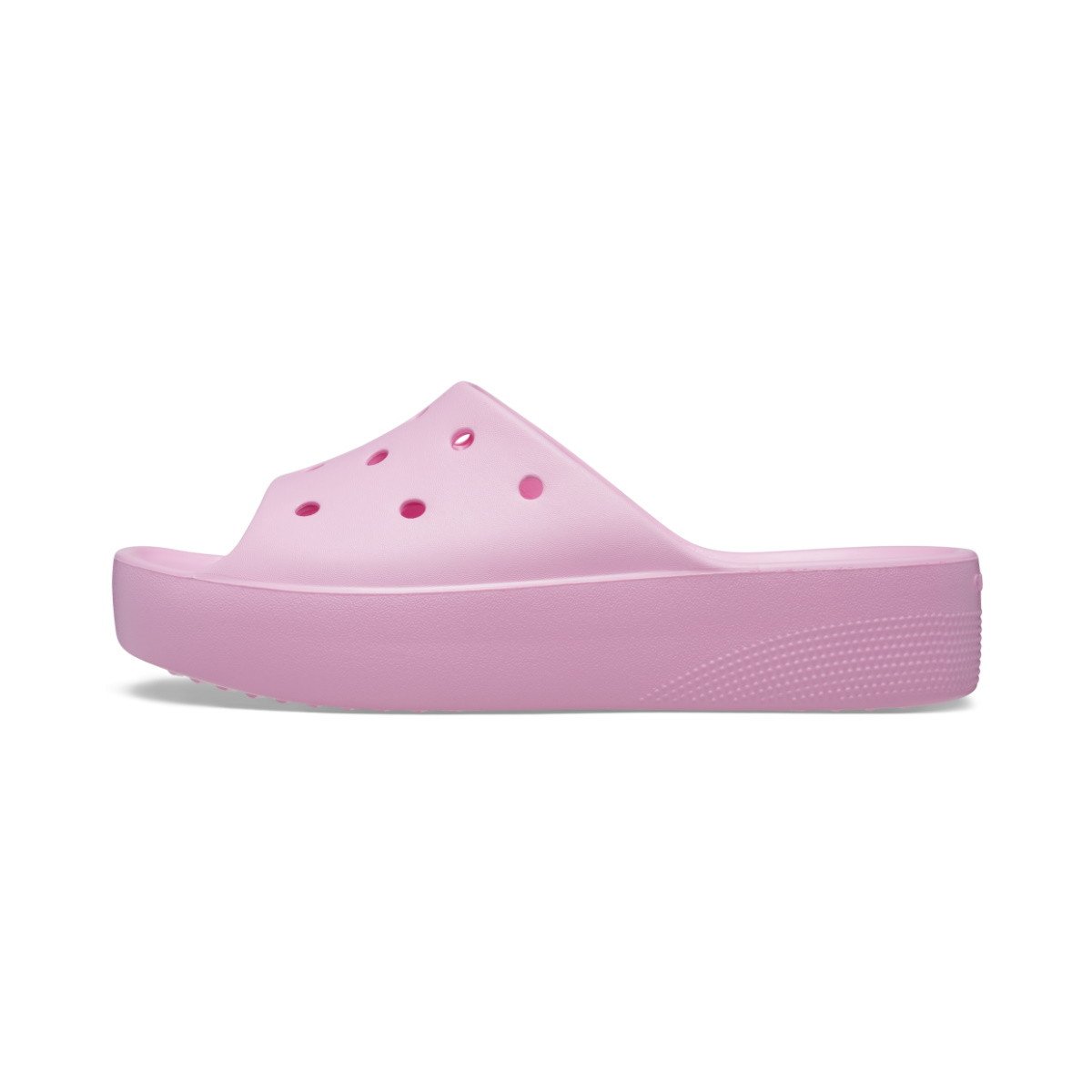 Papuci Crocs Classic Platform Slide Roz - Flamingo - 2 | YEO
