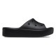 Papuci Crocs Classic Platform Slide Culoare Negru - Black