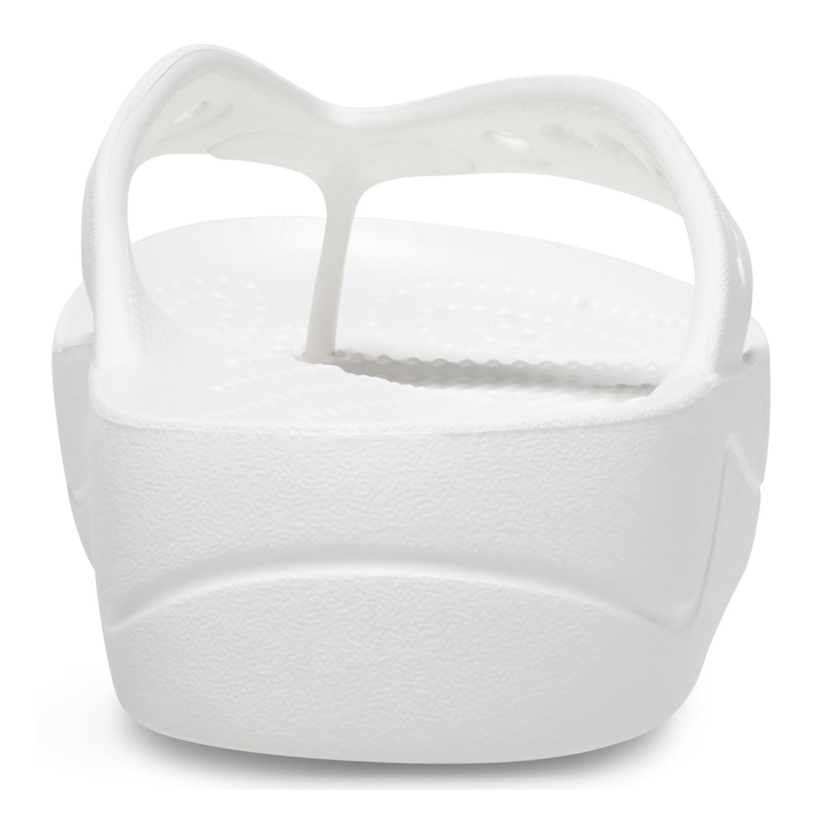 Slapi Crocs Baya Platform Flip Alb - White - 4 | YEO