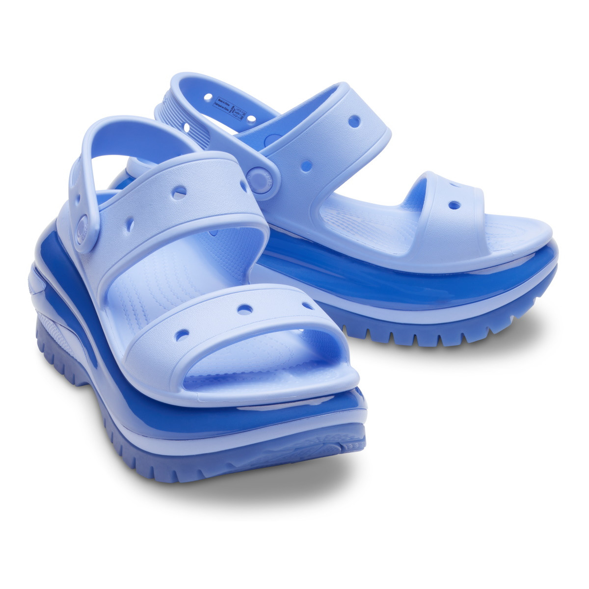 Sandale Crocs Classic Mega Crush Sandal Mov - Moon Jelly - 3 | YEO