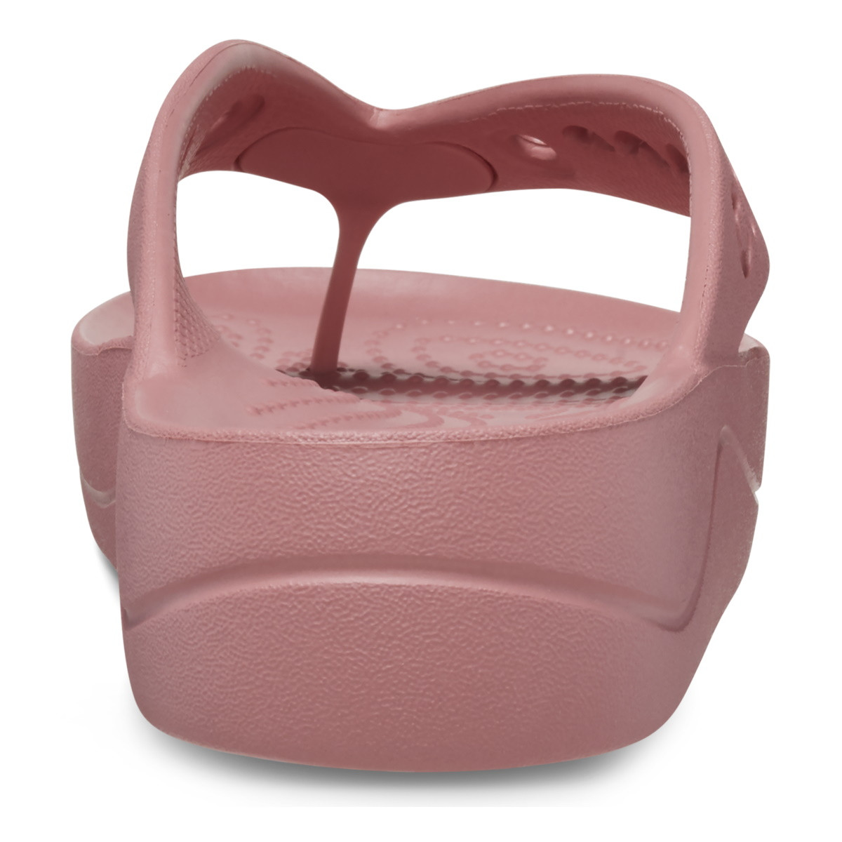 Slapi Crocs Baya Platform Flip Roz - Blossom - 5 | YEO
