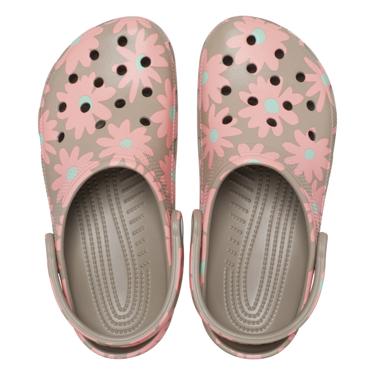Saboti Crocs Classic Retro Resort Clog Multicolor - Multi/Mushroom - 4 | YEO